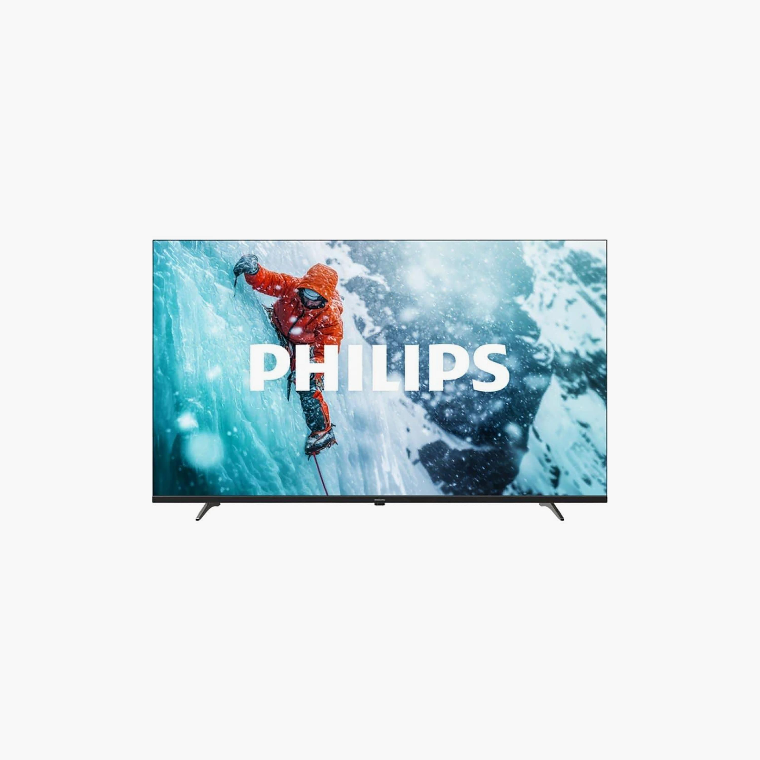 Philips 55 Inch UHD TV, 7300 Series, 4K, Quad Core Processor, 16W Sound Output, Dolby Audio Support, Multiple Connectivity Options, Google TV Smart TV, 55PUT7330 (2025) Black-electronics-televisionandvideo-image-1