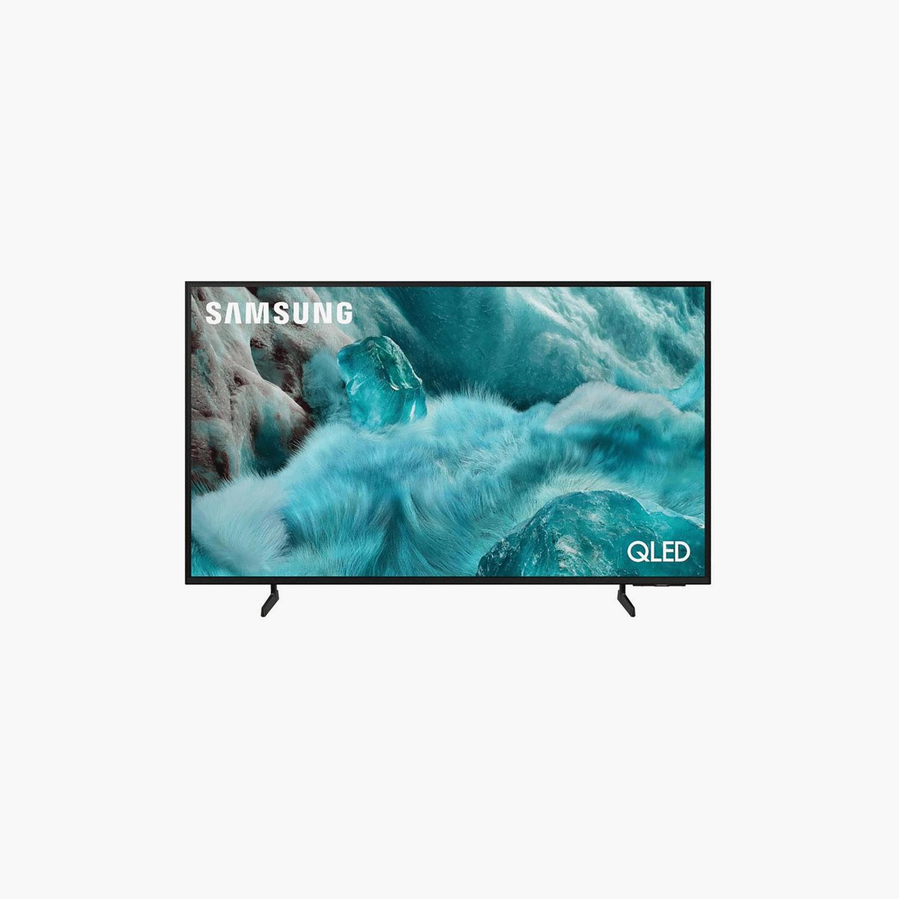 Samsung 75 Inch QLED TV, Q7F, 4K, Q4 AI Processor, 50Hz Refresh Rate, 20W Sound Output, Multiple Connectivity Options, Vision AI Smart TV, QA75Q7FAAUXZN (2025) Black-electronics-televisionandvideo-image-1