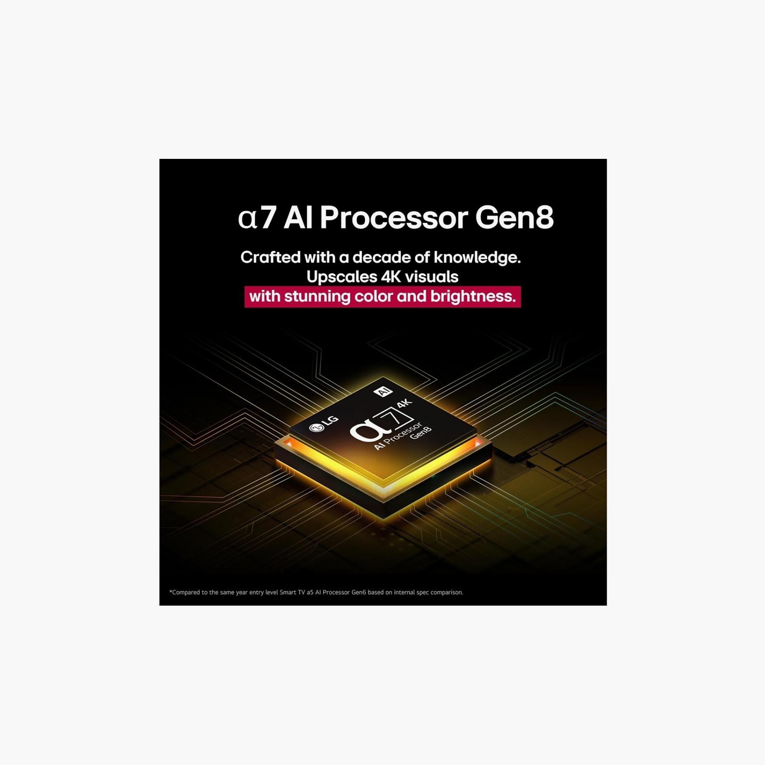 تلفزيون إل جي 86 بوصة كيو إن إي دي، QNED82، بدقة 4K، معالج α7 الجيل الثامن، تردد 120 هرتز، مخرج صوت 20 واط، نظام webOS الذكي، 86QNED82A6A-AMAG (إصدار 2025) لون أسود-electronics-televisionandvideo-image-9
