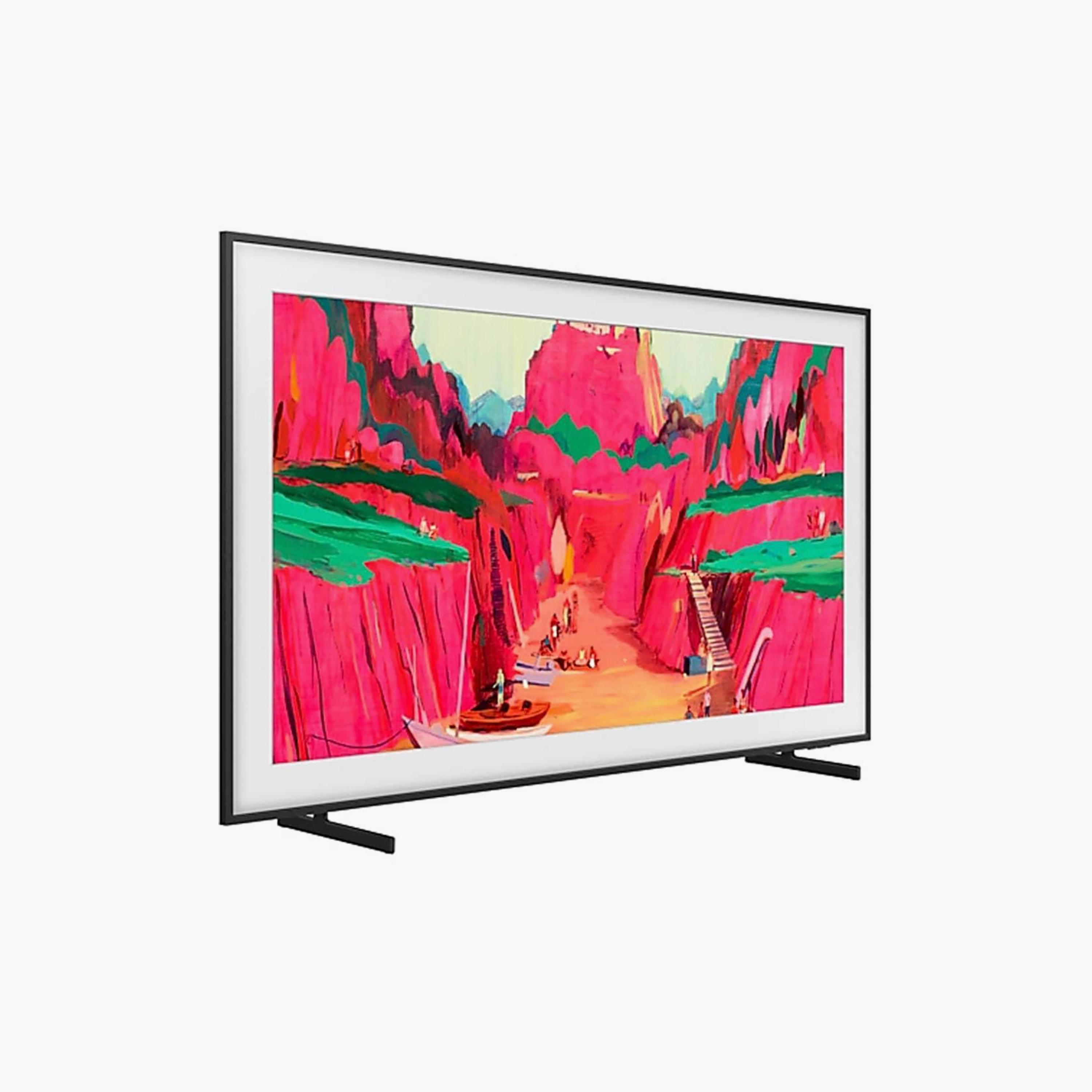 Samsung 75 Inch Neo QLED TV, The Frame Pro, 4K, NQ4 AI Gen3 Processor, 100Hz Refresh Rate, 40W Sound Output, Multiple Connectivity Options, Tizen Smart TV, QA75LS03FWUXZN (2025) Black-electronics-televisionandvideo-image-4