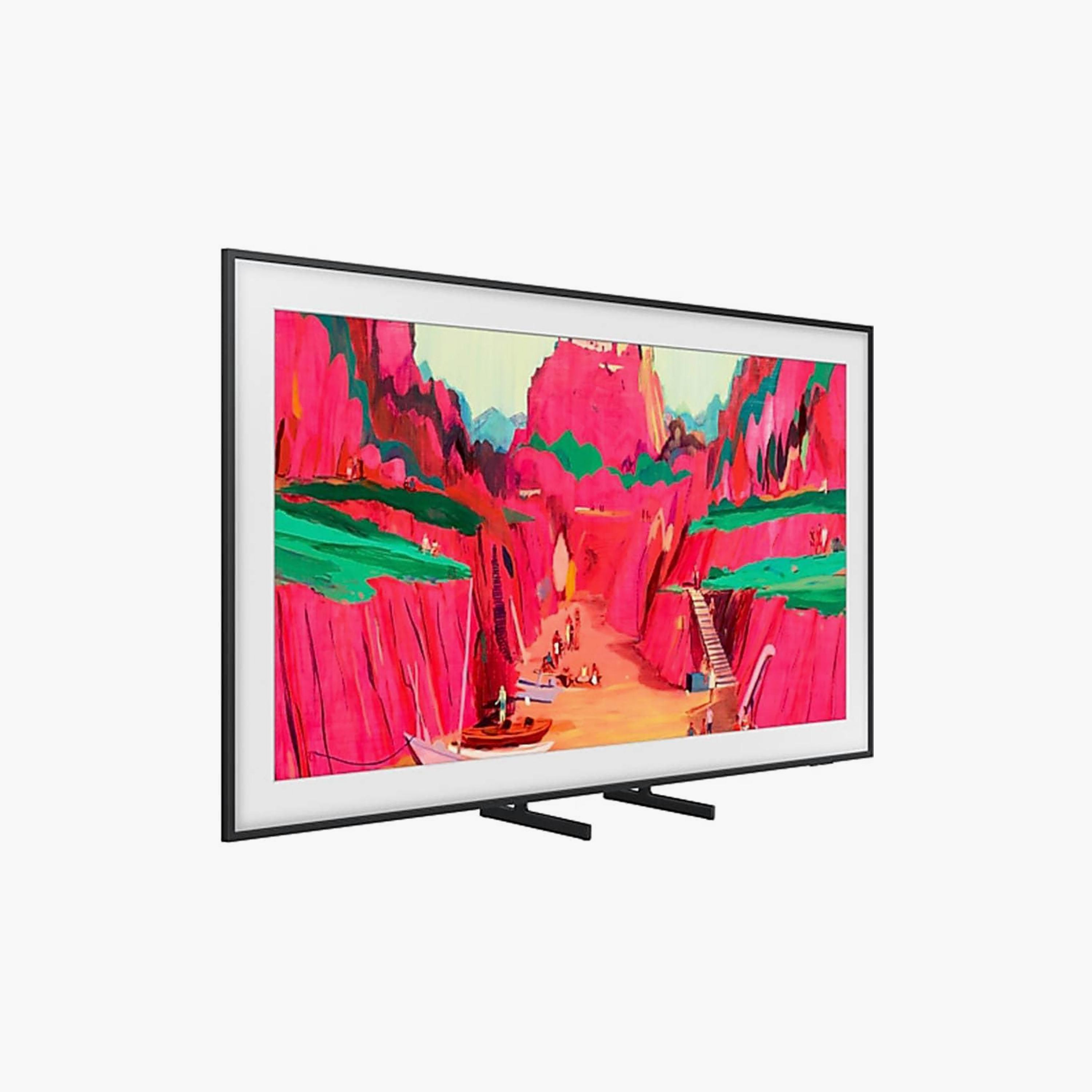 Samsung 75 Inch Neo QLED TV, The Frame Pro, 4K, NQ4 AI Gen3 Processor, 100Hz Refresh Rate, 40W Sound Output, Multiple Connectivity Options, Tizen Smart TV, QA75LS03FWUXZN (2025) Black-electronics-televisionandvideo-image-5