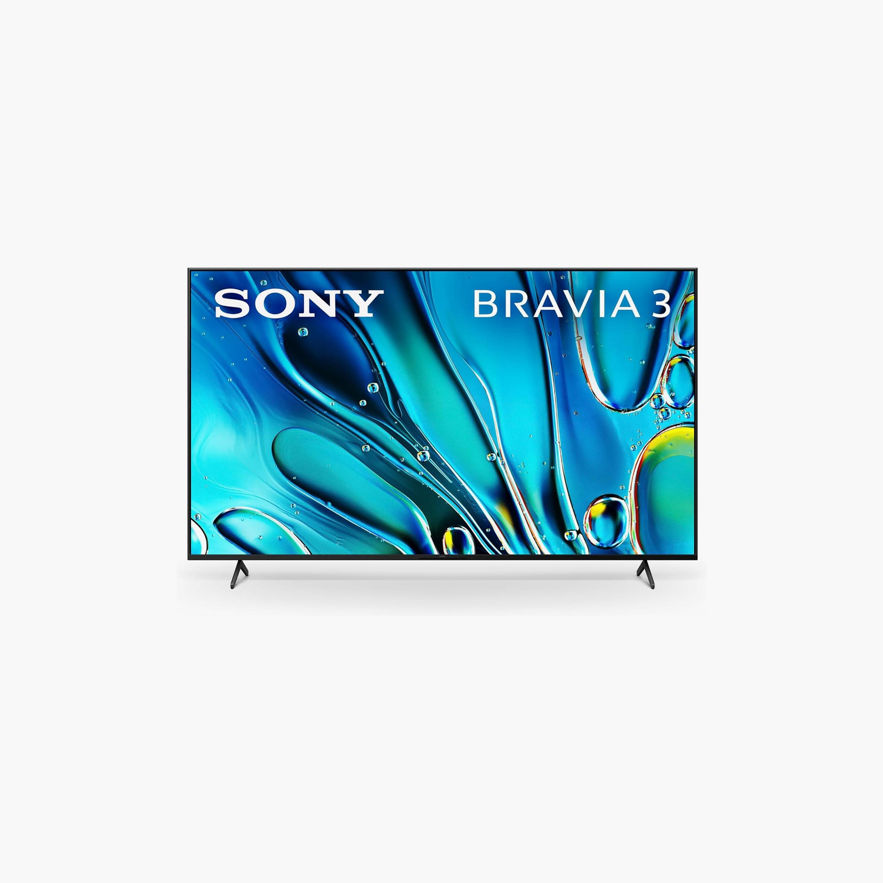 Sony 75 Inch LED TV, Bravia 3, 4K, 4K HDR Processor X1, 60Hz Refresh Rate, 20W Sound Output, Multiple Connectivity Options, Android TV Smart TV, K75S30 Black-electronics-televisionandvideo-image-1