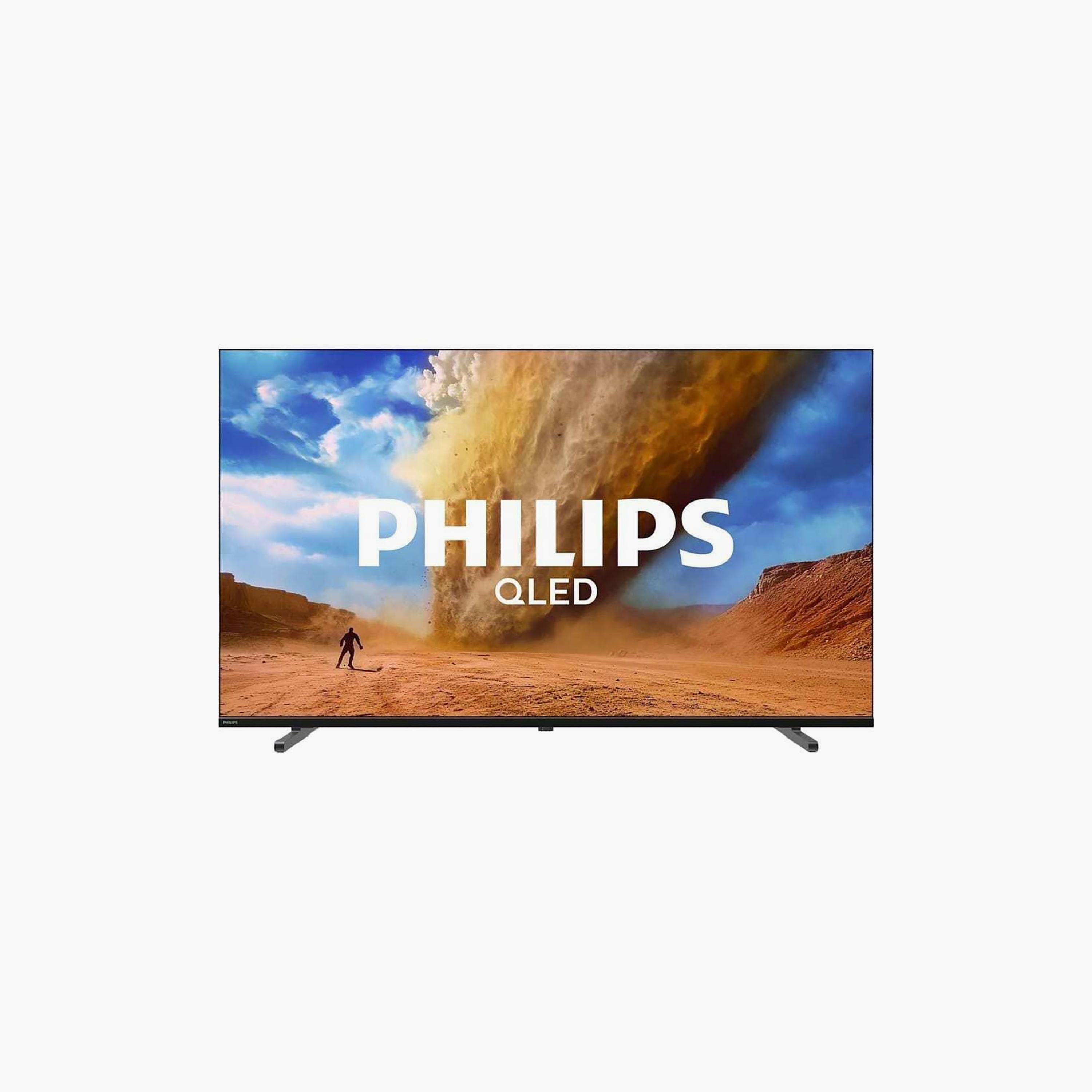 Philips 55 Inch QLED TV, 8500 Series, 4K, Quad Core Processor, 16W Sound Output, Dolby Vision, HDR10 Support, Google TV Smart TV, 55PQT8530 (2025) Black-electronics-televisionandvideo-image-1