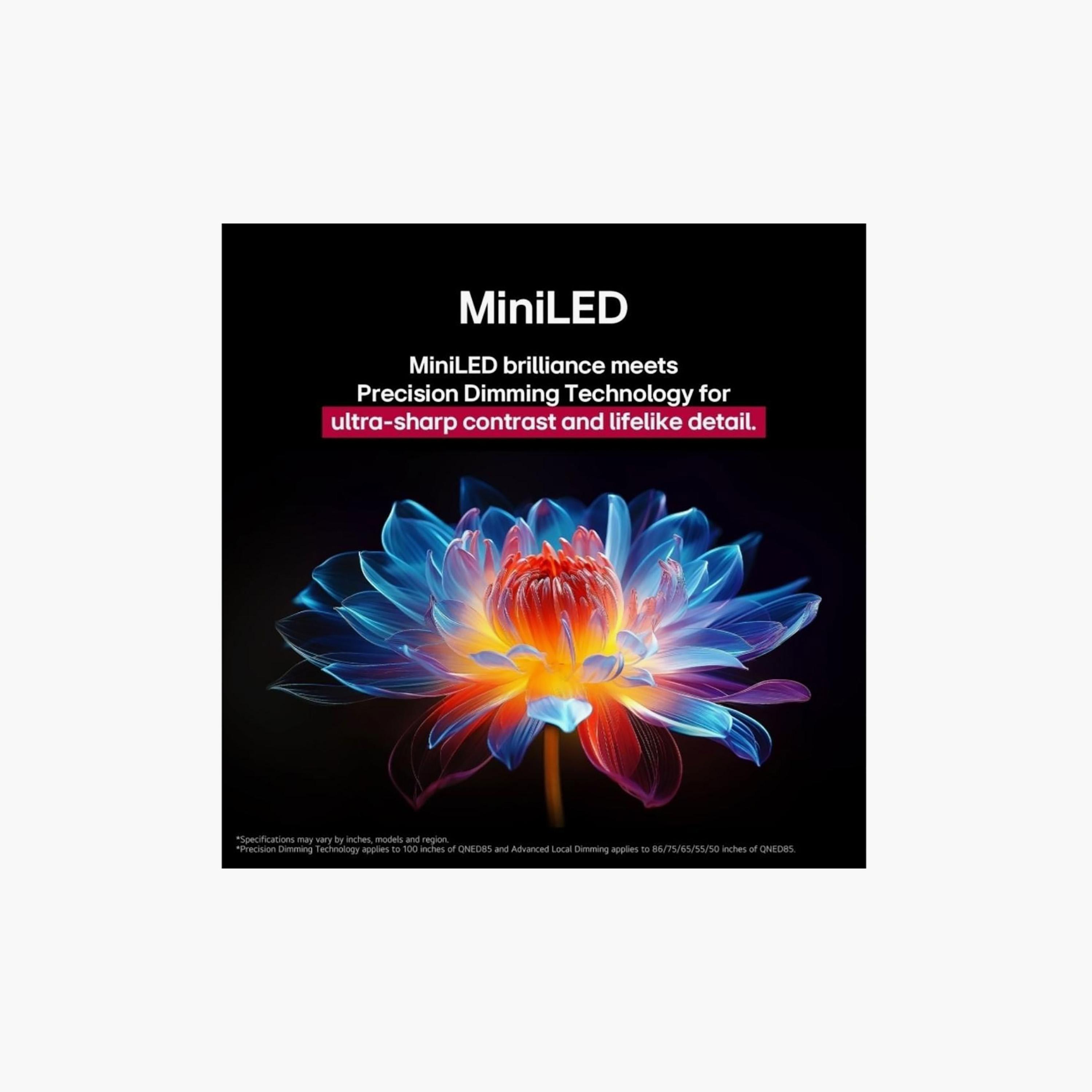 LG 55 Inch QNED evo TV, QNED86, 4K, α8 AI Processor 4K Gen2, 120Hz Refresh Rate, 20W Sound Output, Dolby Support, webOS Smart TV, 55QNED86A6A-AMAE (2025) Black-electronics-televisionandvideo-image-9