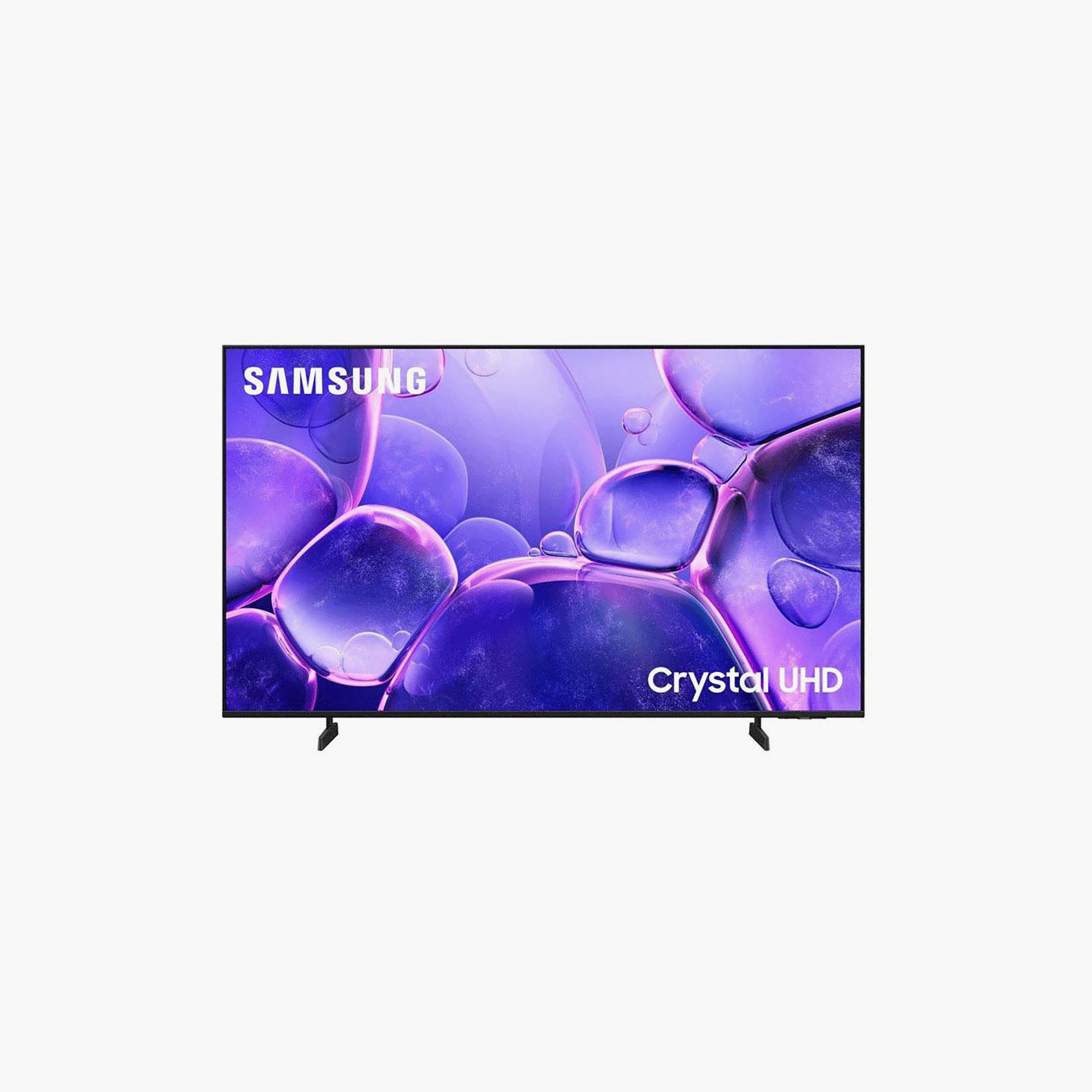 Samsung 75 Inch UHD TV, U8000F, 4K, Crystal Processor 4K, 50Hz Refresh Rate, 20W Sound Output, Multiple Connectivity Options, Tizen Smart TV, UA75U8000FUXZN (2025) Black-electronics-televisionandvideo-image-1