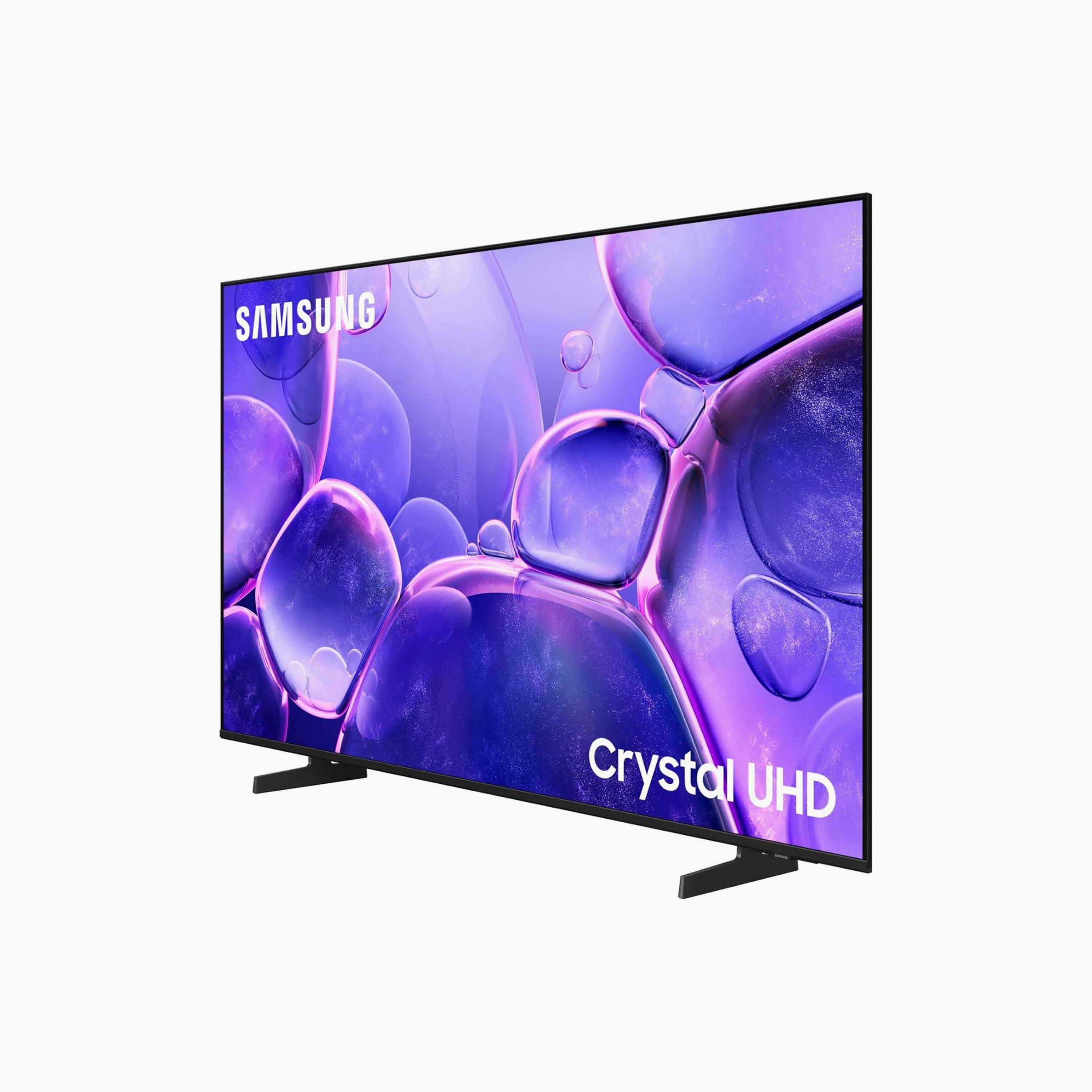 Samsung 75 Inch UHD TV, U8000F, 4K, Crystal Processor 4K, 50Hz Refresh Rate, 20W Sound Output, Multiple Connectivity Options, Tizen Smart TV, UA75U8000FUXZN (2025) Black-electronics-televisionandvideo-image-2