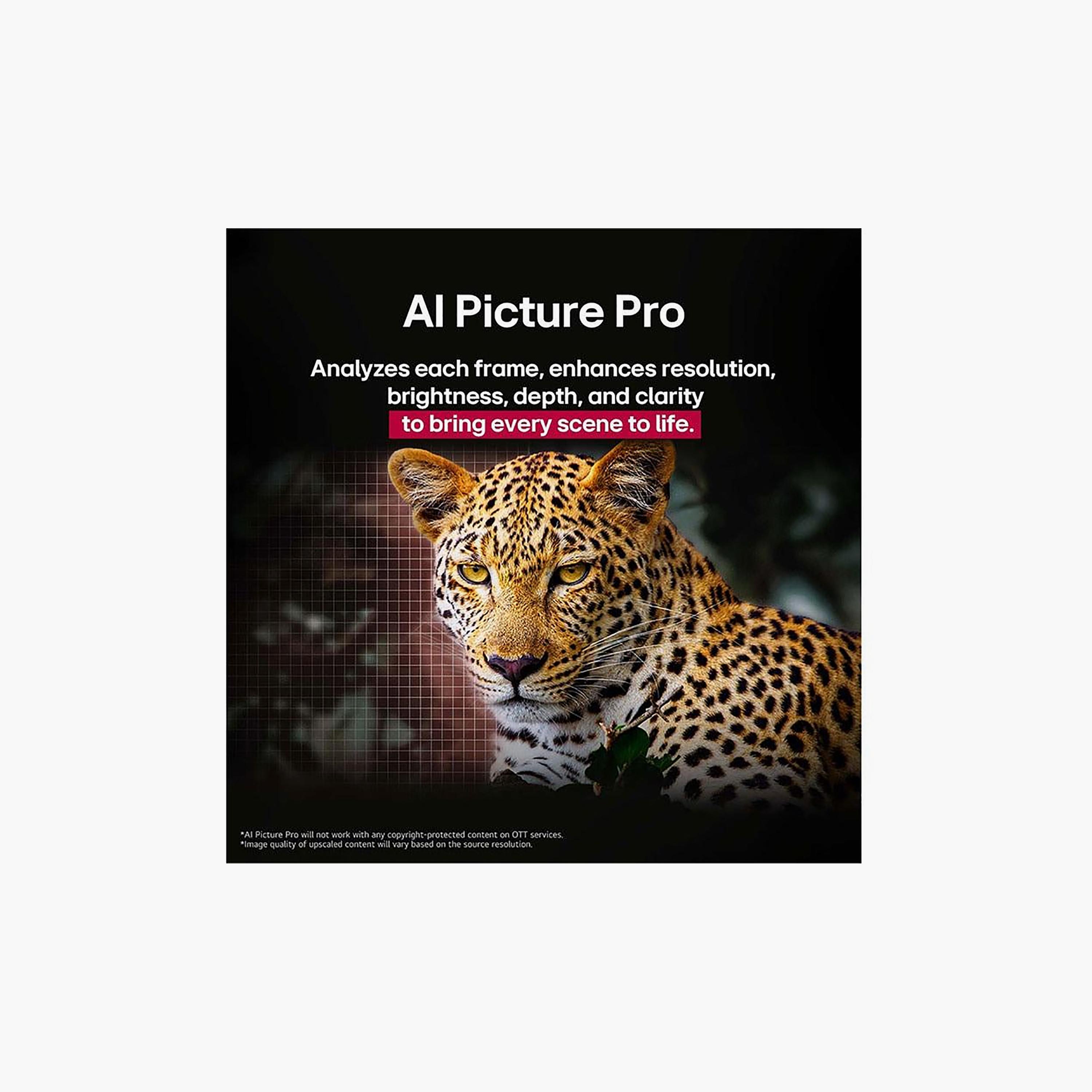 LG 77 Inch OLED evo TV, C5, 4K, α9 AI Processor 4K Gen8, 120Hz Refresh Rate, 40W Sound Output, Dolby Support, webOS Smart TV, OLED77C56LA-AMAG (2025) Black-electronics-televisionandvideo-image-9