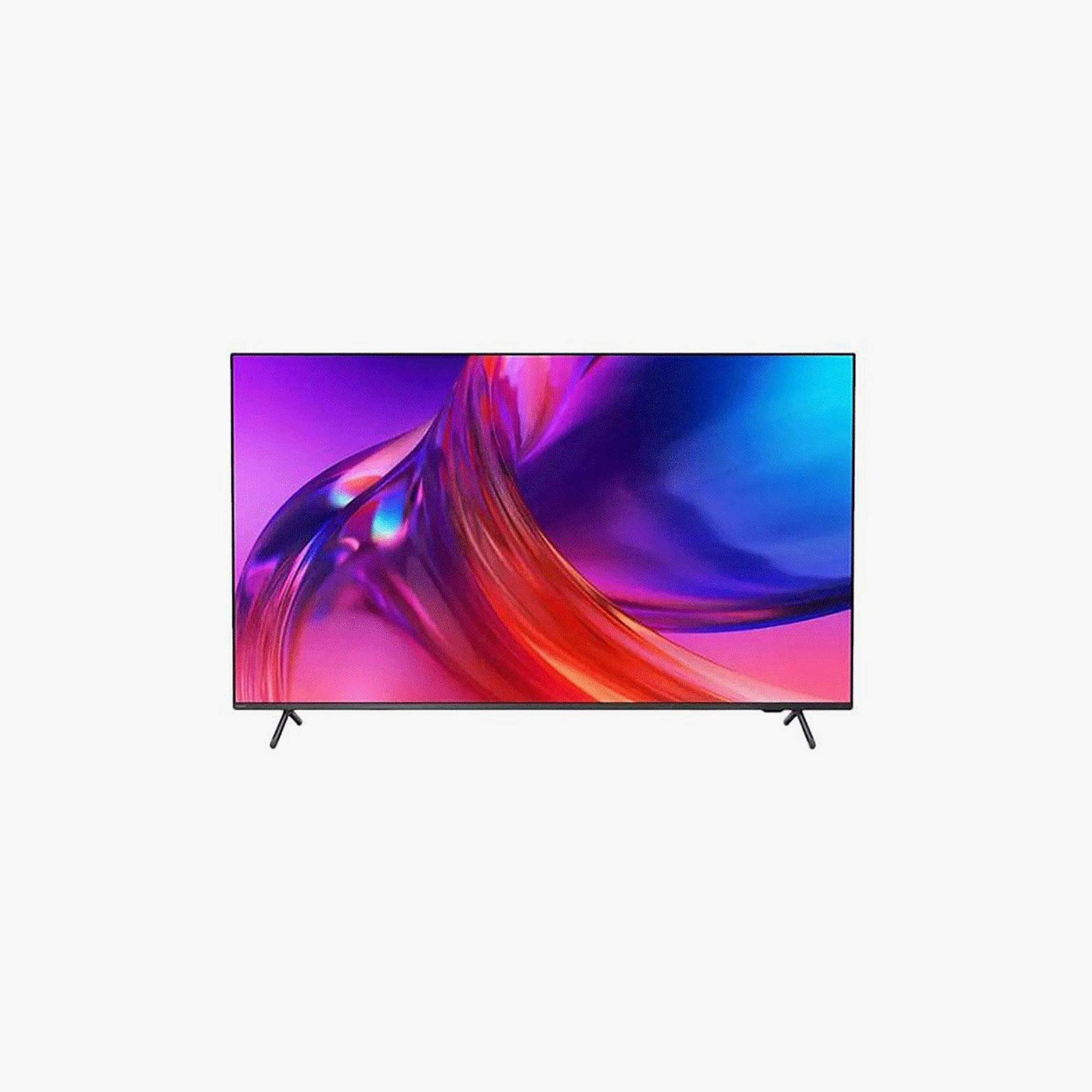 Philips 75 Inch LED TV, 8808 Series, 4K, Quad Core Processor, 120Hz Refresh Rate, 40W Sound Output, Ambilight, Google TV Smart TV, 75PUT8808/56 (2023) Black-electronics-televisionandvideo-image-1
