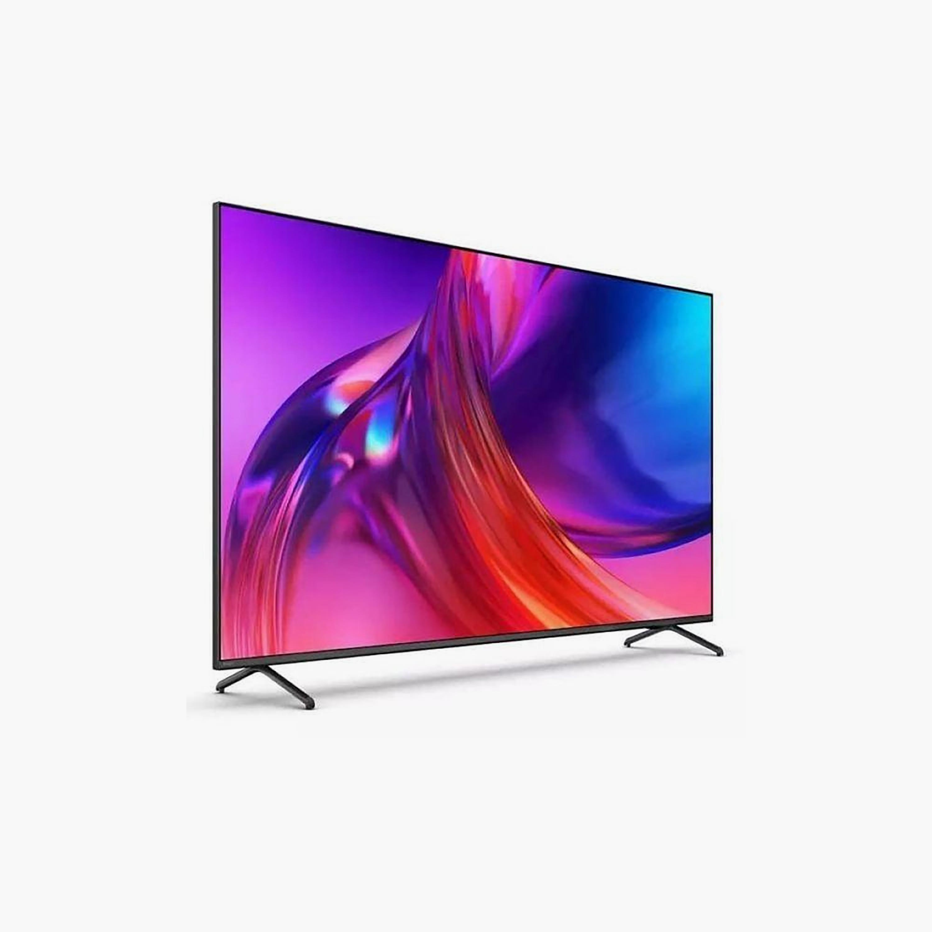 Philips 75 Inch LED TV, 8808 Series, 4K, Quad Core Processor, 120Hz Refresh Rate, 40W Sound Output, Ambilight, Google TV Smart TV, 75PUT8808/56 (2023) Black-electronics-televisionandvideo-image-2