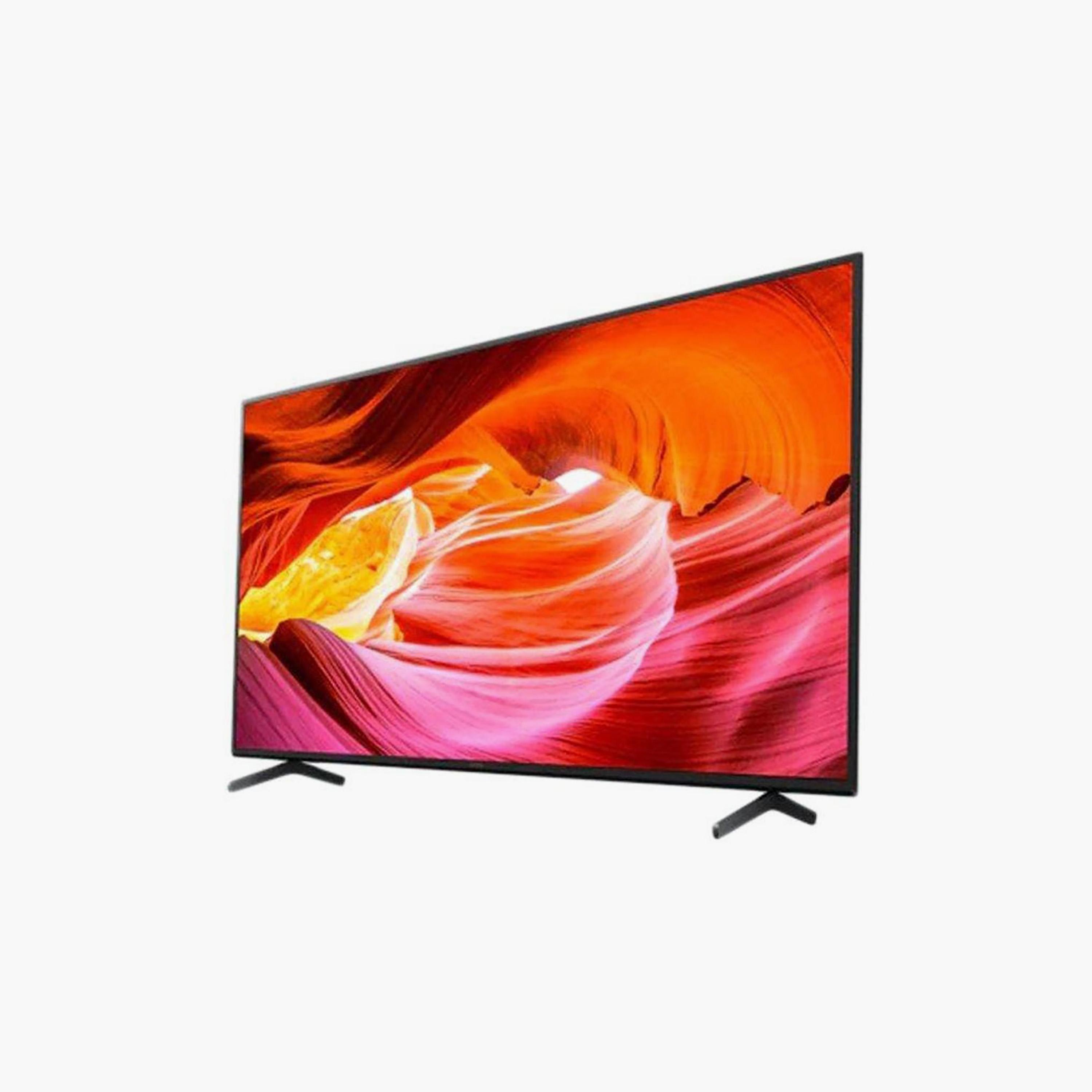 تلفزيون سوني 50 بوصة يو إتش دي، X75K، بدقة 4K، معالج 4K X1، تردد 50 هرتز، مخرج صوت 20 واط، دعم HDR، نظام أندرويد تي في الذكي، KD-50X75K لون أسود-electronics-televisionandvideo-image-3