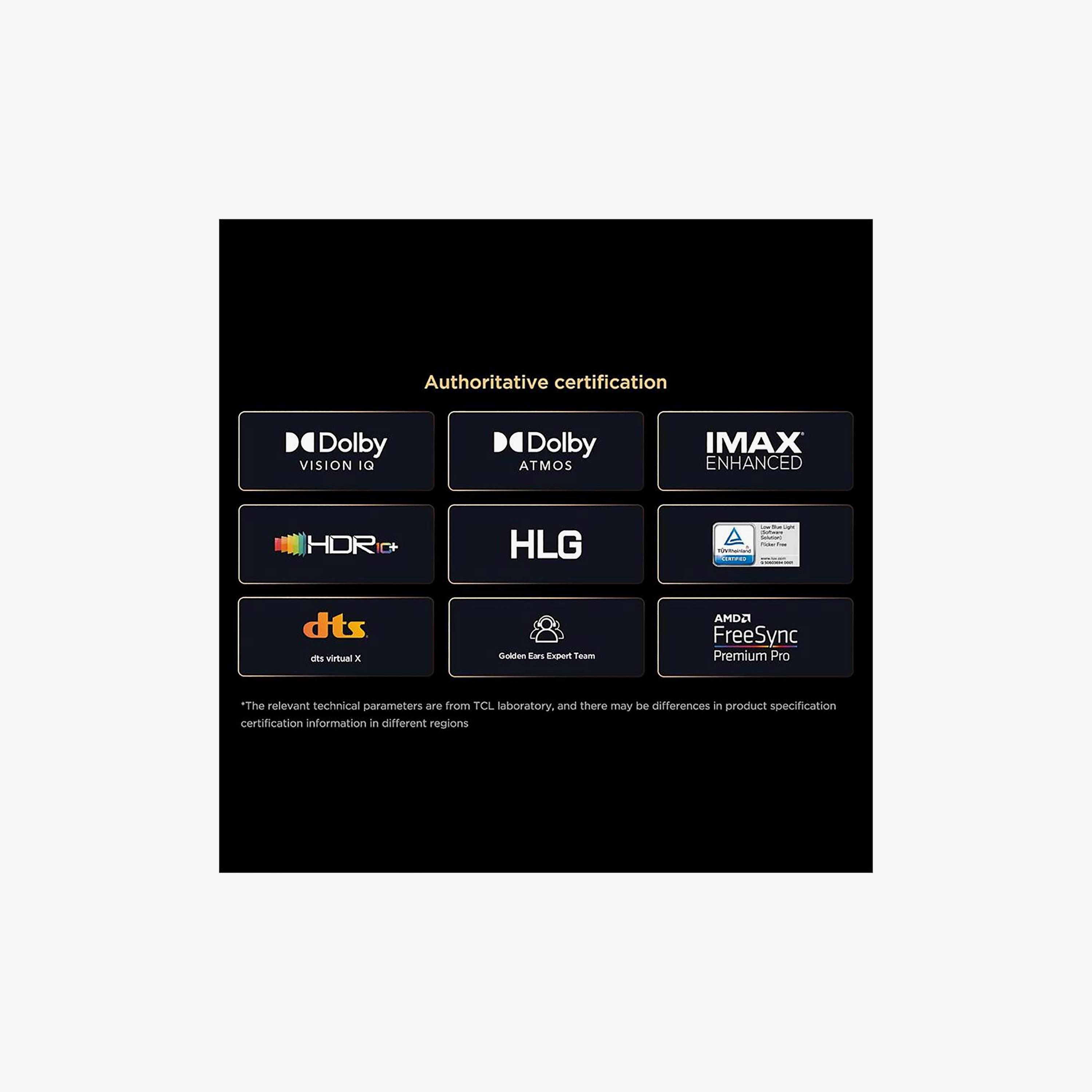 تلفزيون تي سي إل 115 بوصة كيو دي ميني ليد، X955 MAX، بدقة 4K، معالج AiPQ، تردد 144 هرتز، مخرج صوت 120 واط، نظام غوغل تي في الذكي، 115X955 MAX (إصدار 2024) لون أسود-electronics-televisionandvideo-image-4