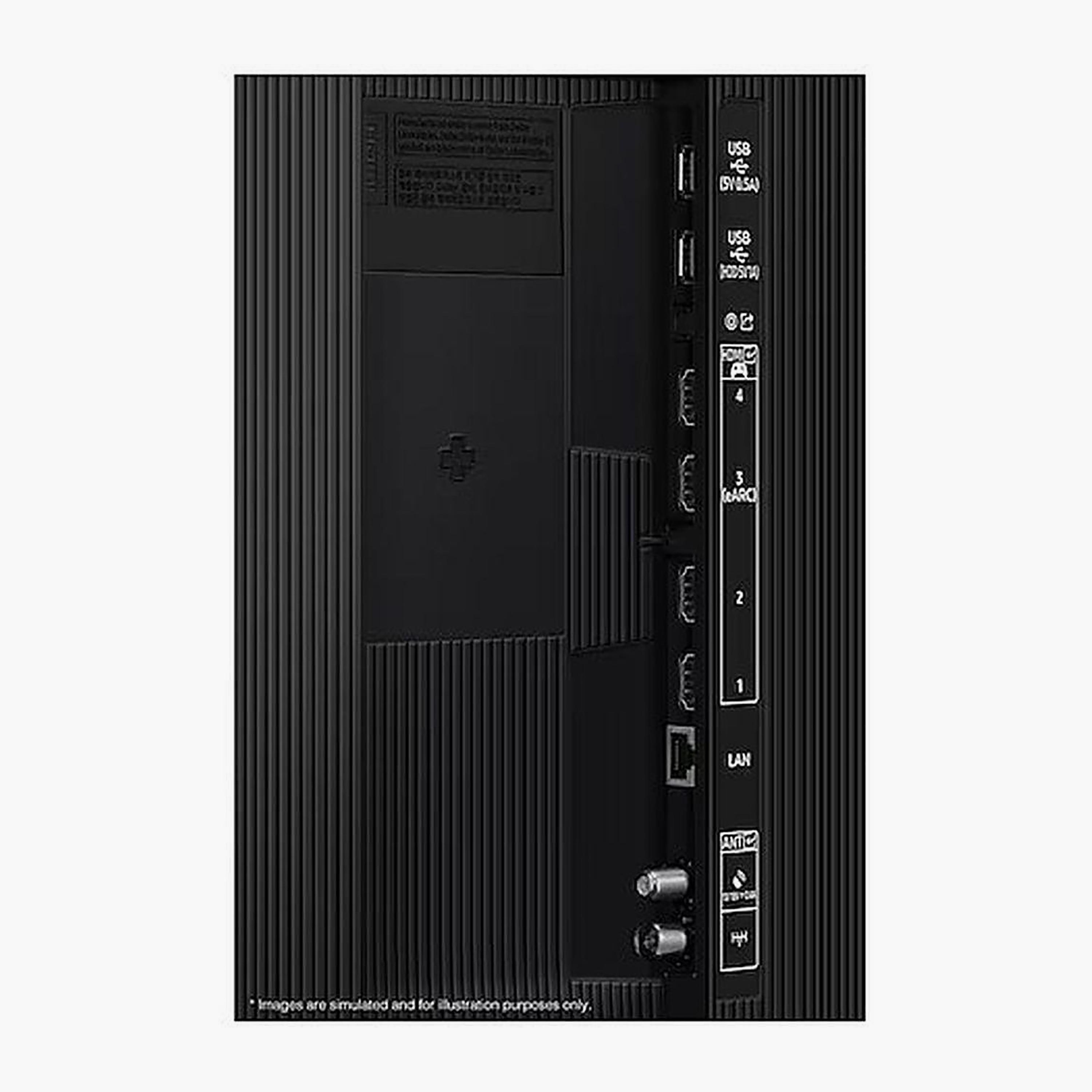 تلفزيون سامسونج 55 بوصة نيو كيو ليد، QN70F، بدقة 4K، معالج NQ4 AI الجيل الثاني، تردد 100 هرتز، مخرج صوت 20 واط، نظام تايزن الذكي، QA55QN70FAUXZN (إصدار 2025) لون أسود-electronics-televisionandvideo-image-9