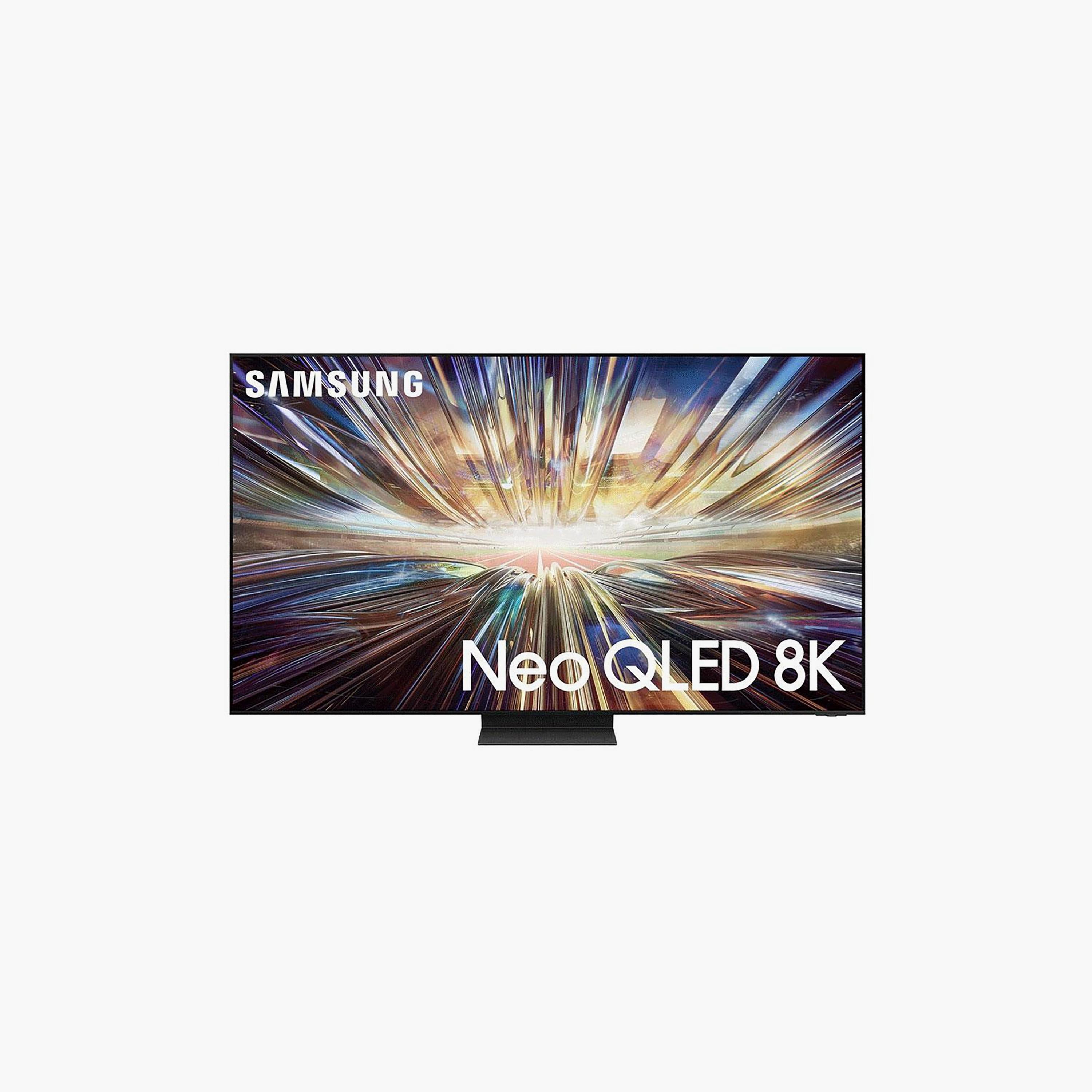 تلفزيون سامسونج 85 بوصة نيو كيو ليد، QN800D، بدقة 8K، معالج NQ8 AI الجيل الثاني، تقنية OLED HDR+، نظام تايزن الذكي، QA85QN800DUXZN (إصدار 2024)-electronics-televisionandvideo-image-1