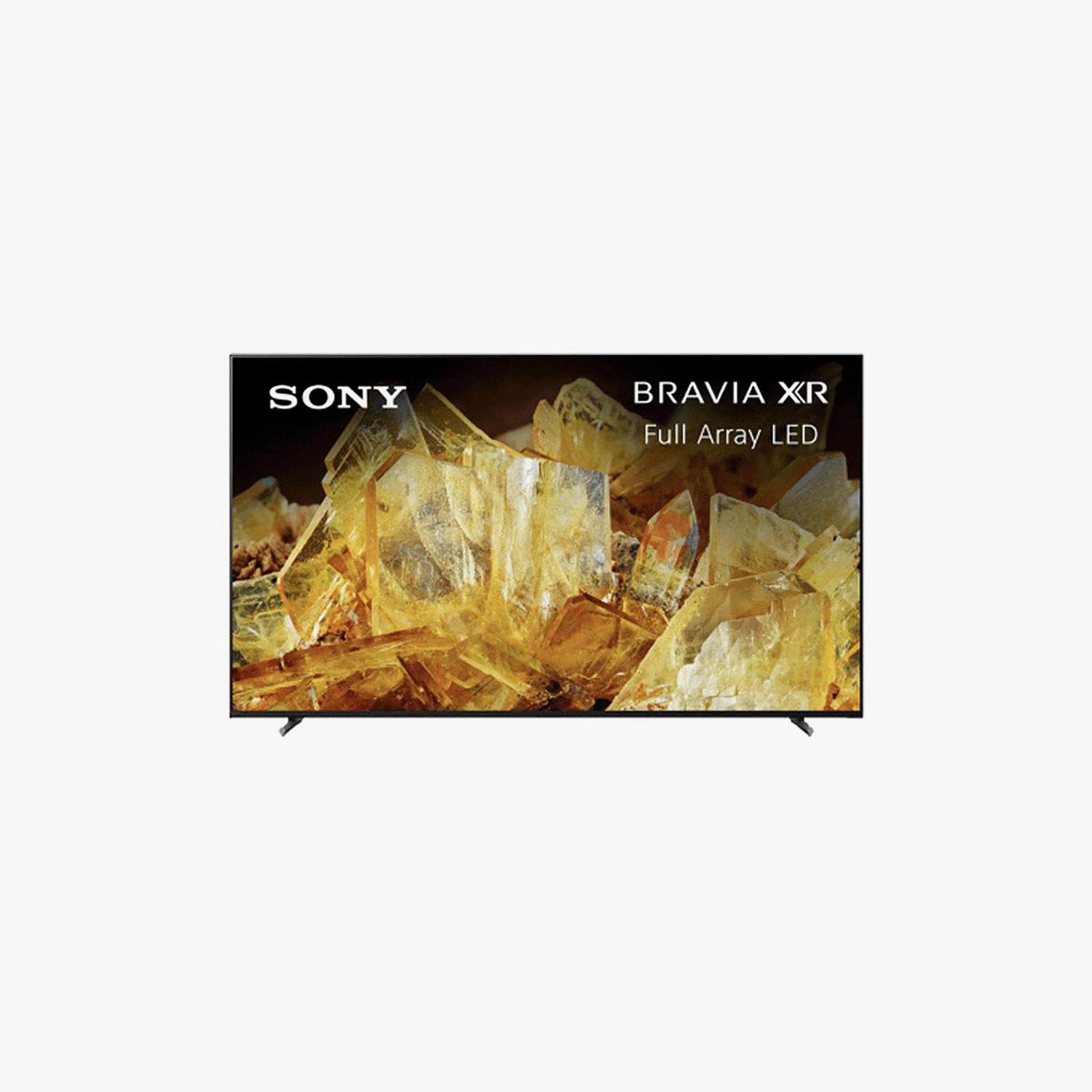 Sony 65 Inch LED TV, X90L, 4K, Cognitive Processor XR, Full Array LED, 30W Sound Output, Multiple Connectivity Options, Google TV Smart TV, XR-65X90L (2023) Black-electronics-televisionandvideo-image-1
