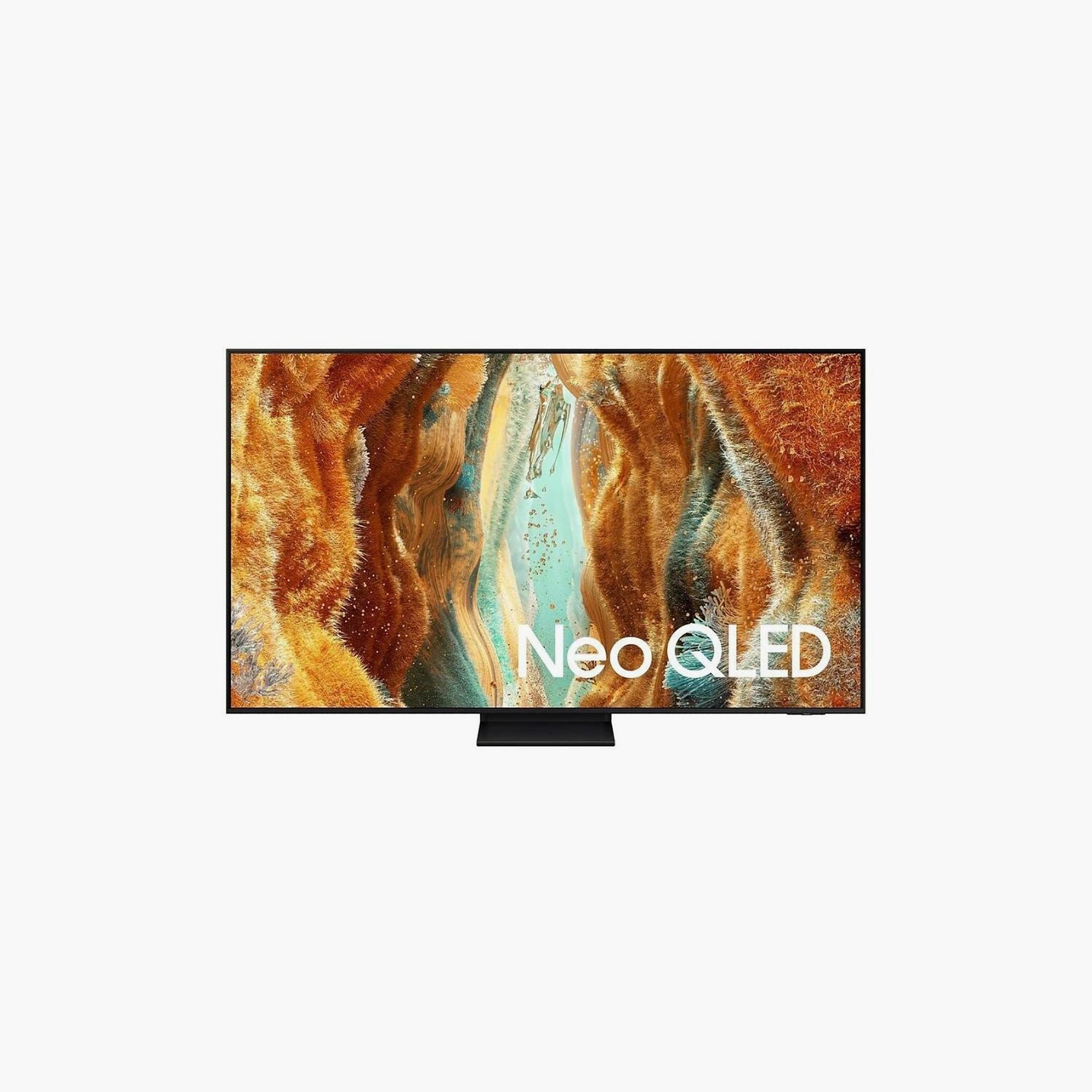 Samsung 75 Inch Neo QLED TV, QN70F, 4K, NQ4 AI Gen2 Processor, 100Hz Refresh Rate, 20W Sound Output, Multiple Connectivity Options, Tizen Smart TV, QA75QN70FAUXZN (2025) Black-electronics-televisionandvideo-image-1