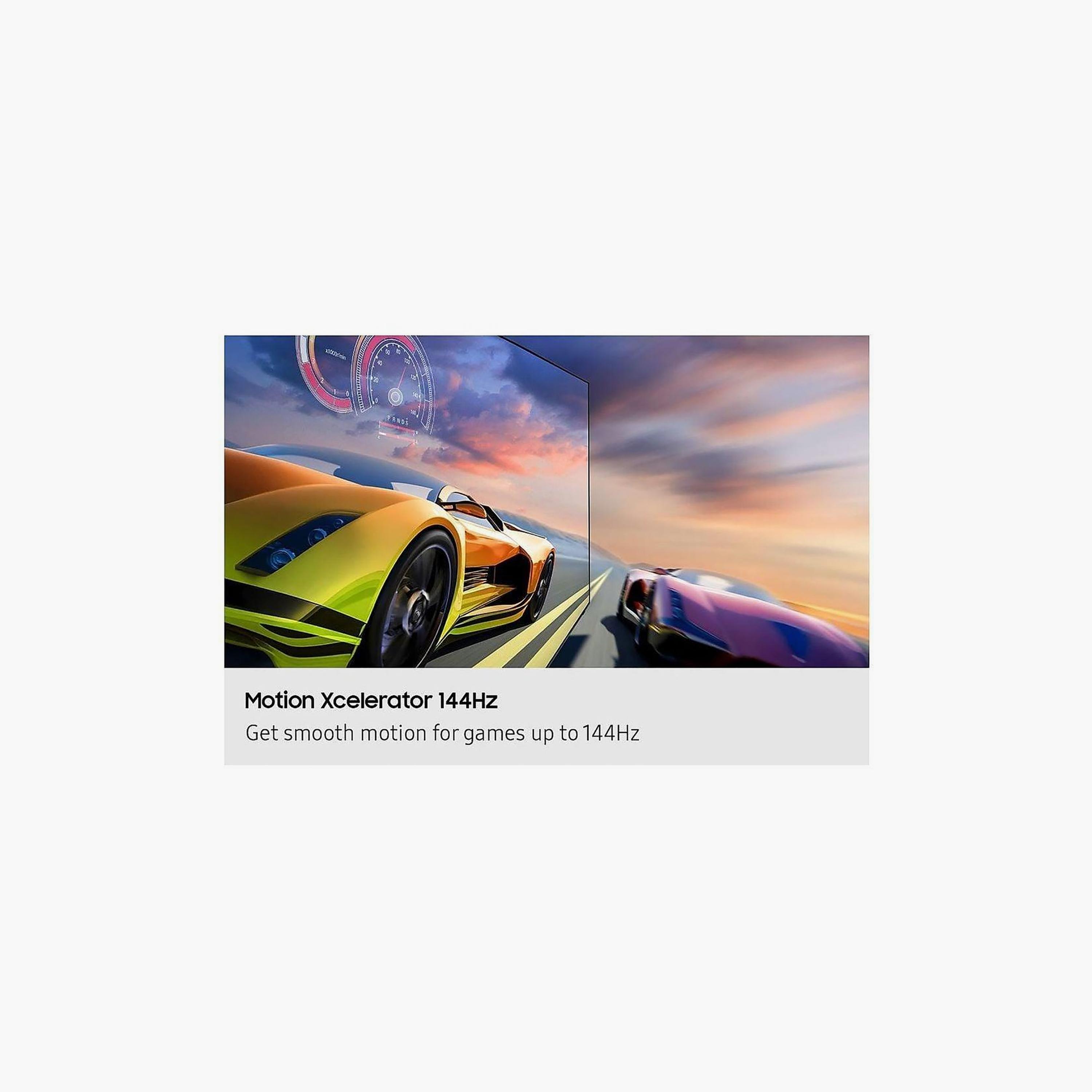 Samsung 75 Inch Neo QLED TV, QN70F, 4K, NQ4 AI Gen2 Processor, 100Hz Refresh Rate, 20W Sound Output, Multiple Connectivity Options, Tizen Smart TV, QA75QN70FAUXZN (2025) Black-electronics-televisionandvideo-image-4