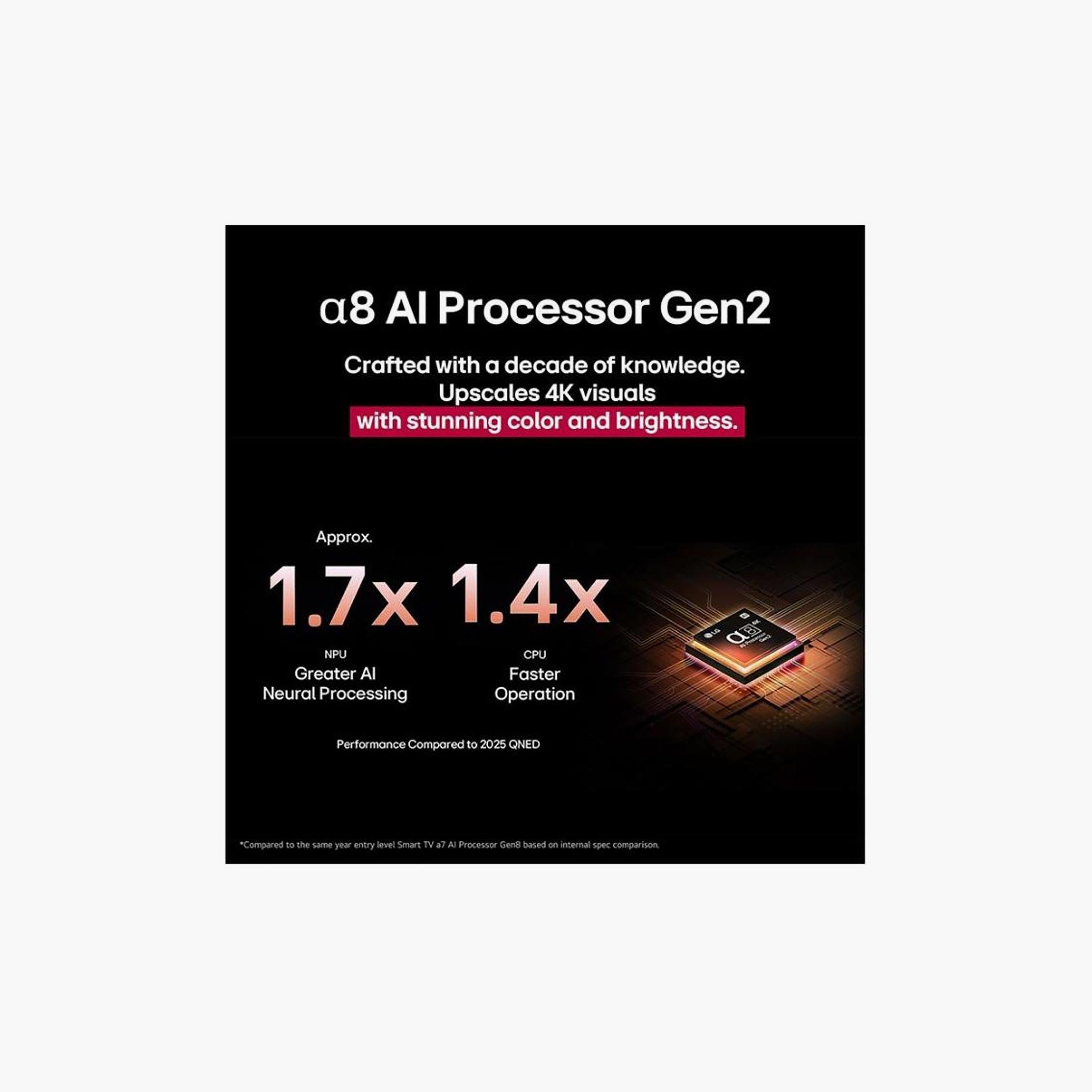 تلفزيون إل جي 100 بوصة كيو إن إي دي إيفو، QNED86، بدقة 4K، معالج α8 الجيل الثاني، تردد 120 هرتز، مخرج صوت 40 واط، دعم دولبي، نظام webOS الذكي، 100QNED86A6-AMAG (إصدار 2025) لون أسود-electronics-televisionandvideo-image-9
