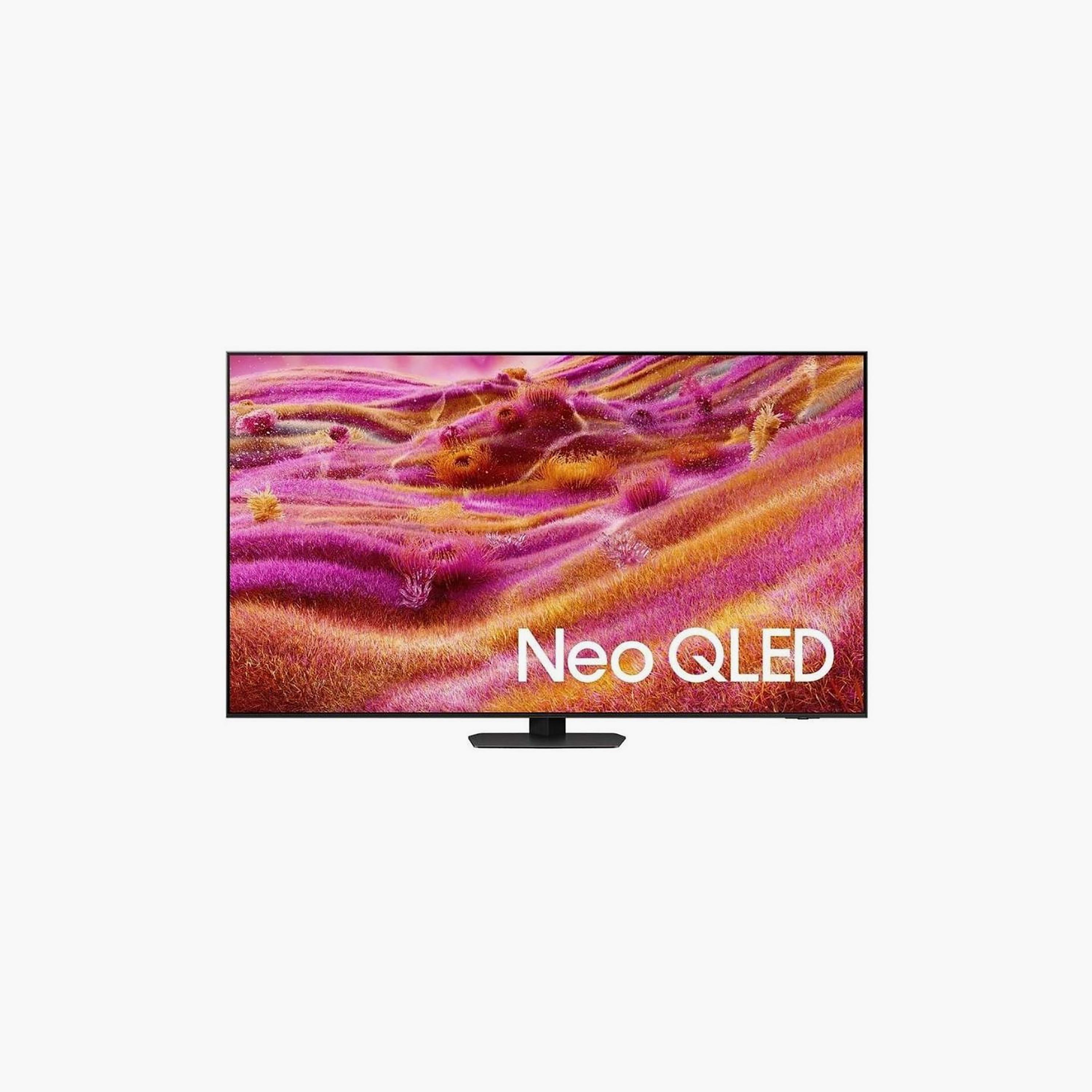 تلفزيون سامسونج 115 بوصة نيو كيو ليد، QN90F، بدقة 4K، معالج NQ4 AI الجيل الثالث، تردد 100 هرتز، مخرج صوت 60 واط، نظام Vision AI الذكي، QA115QN90FAUXZN (إصدار 2025) لون أسود-electronics-televisionandvideo-image-1