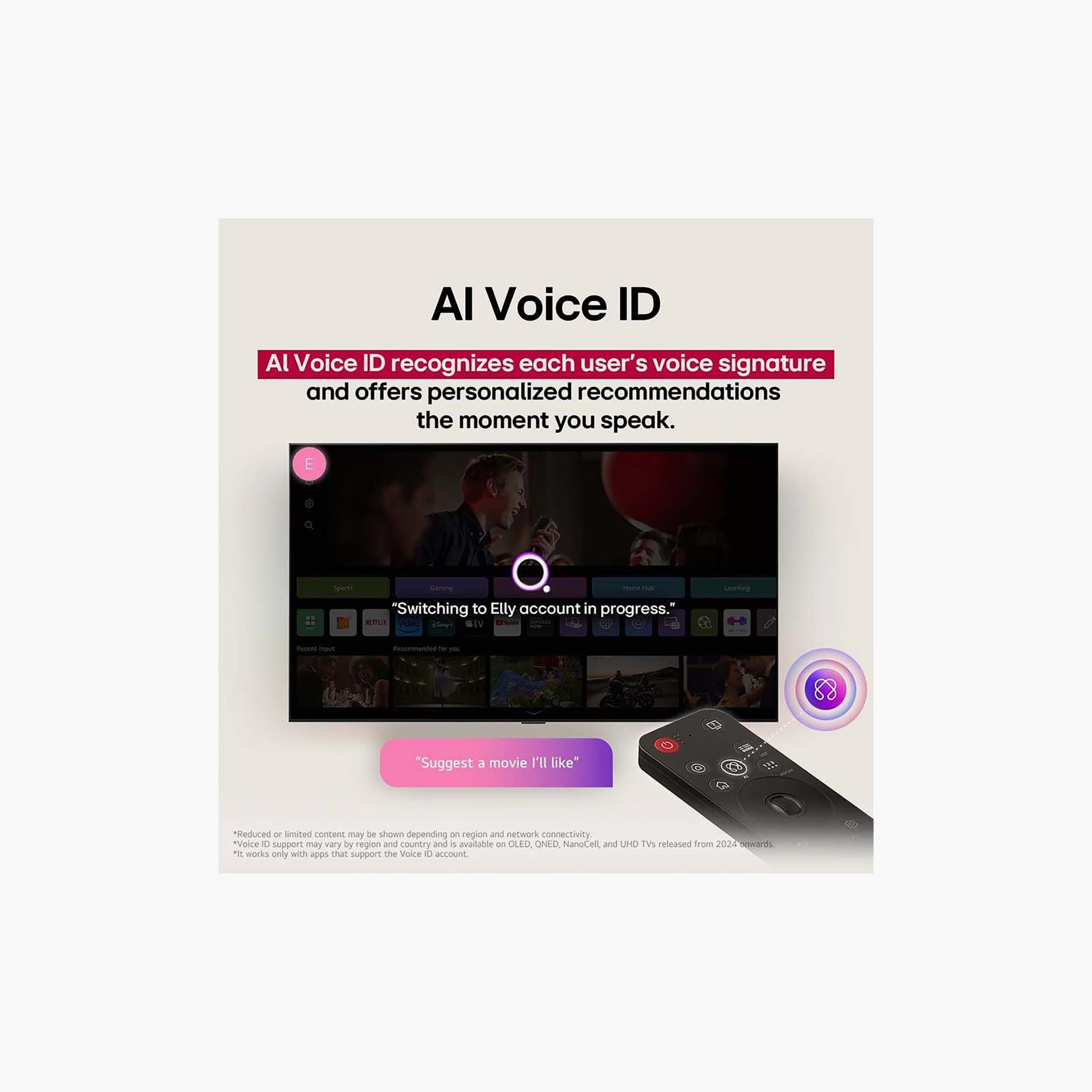 LG 83 Inch OLED evo TV, G5, 4K, α11 AI Processor 4K Gen2, 165Hz Refresh Rate, 60W Sound Output, Multiple Connectivity Options, webOS Smart TV, OLED83G56LA-AMAG (2025) Black-electronics-televisionandvideo-image-2