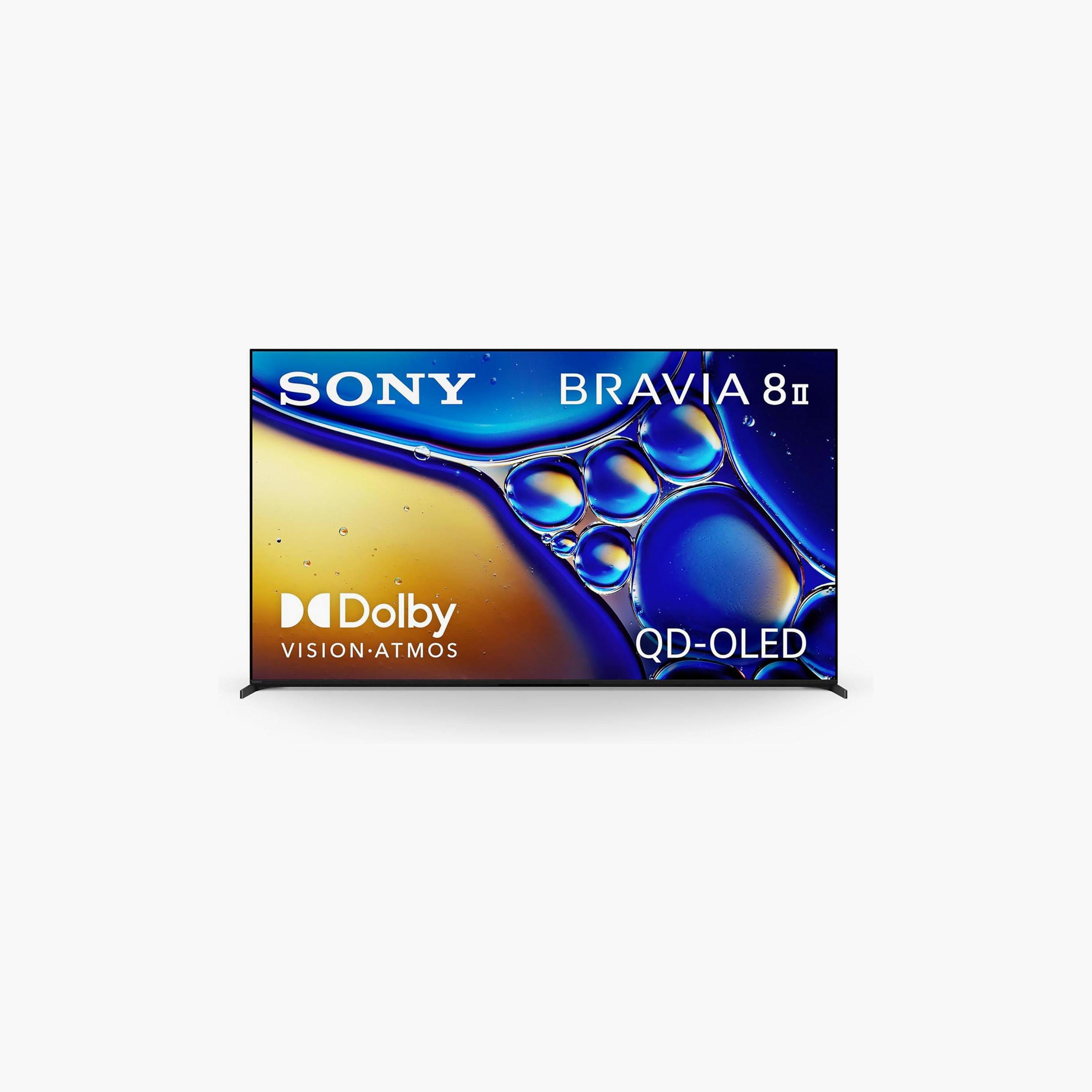 تلفزيون سوني 65 بوصة كيو دي-أوليد، BRAVIA 8 II، بدقة 4K، معالج XR، تردد 120 هرتز، دعم HDR، نظام أندرويد تي في الذكي، 65XR80M2 (إصدار 2025) لون أسود-electronics-televisionandvideo-image-1