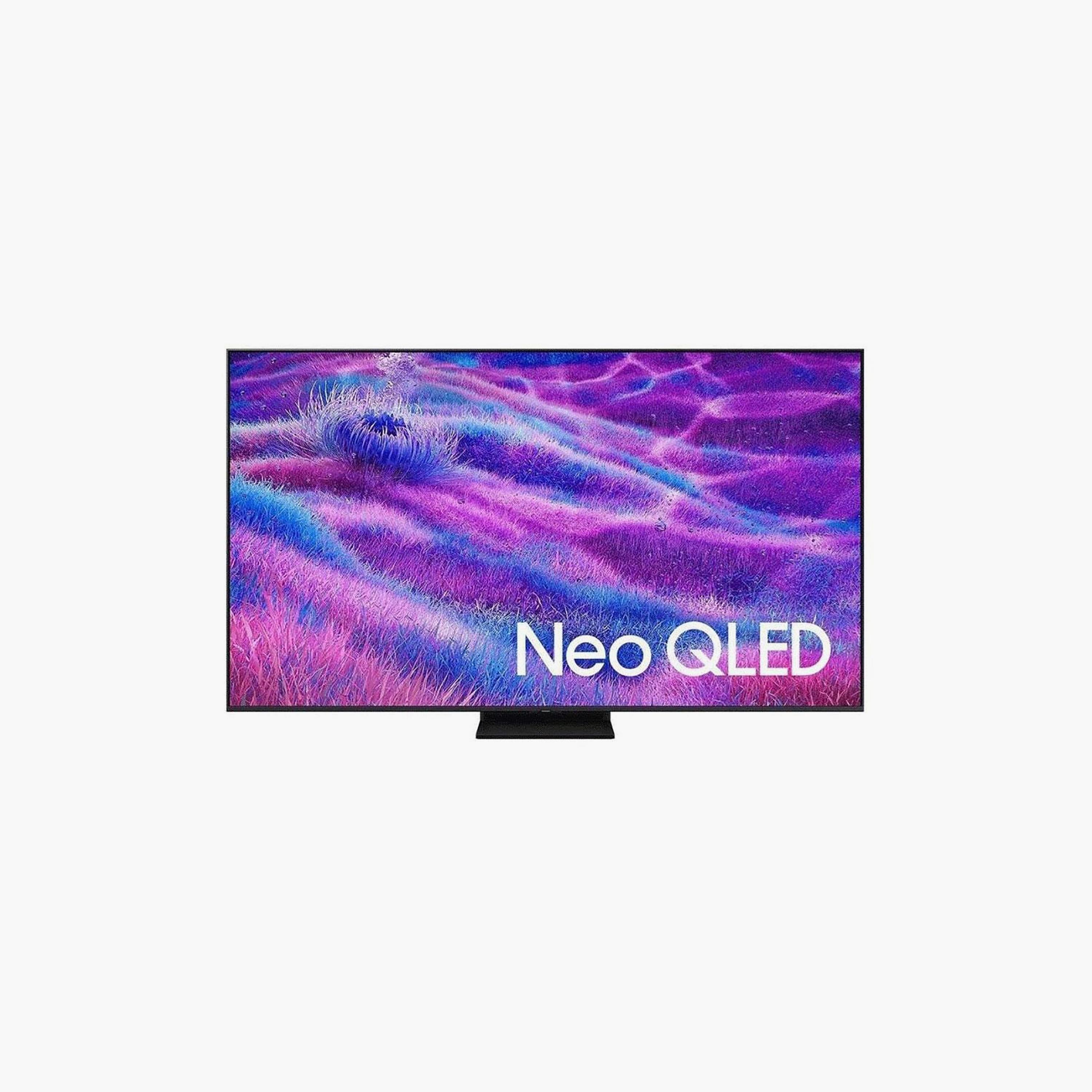 Samsung 65 Inch Neo QLED TV, QN80F, 4K, NQ4 AI Gen2 Processor, 100Hz Refresh Rate, 30W Sound Output, Multiple Connectivity Options, Tizen Smart TV, QA65QN80FAUXZN (2025) Black-electronics-televisionandvideo-image-1