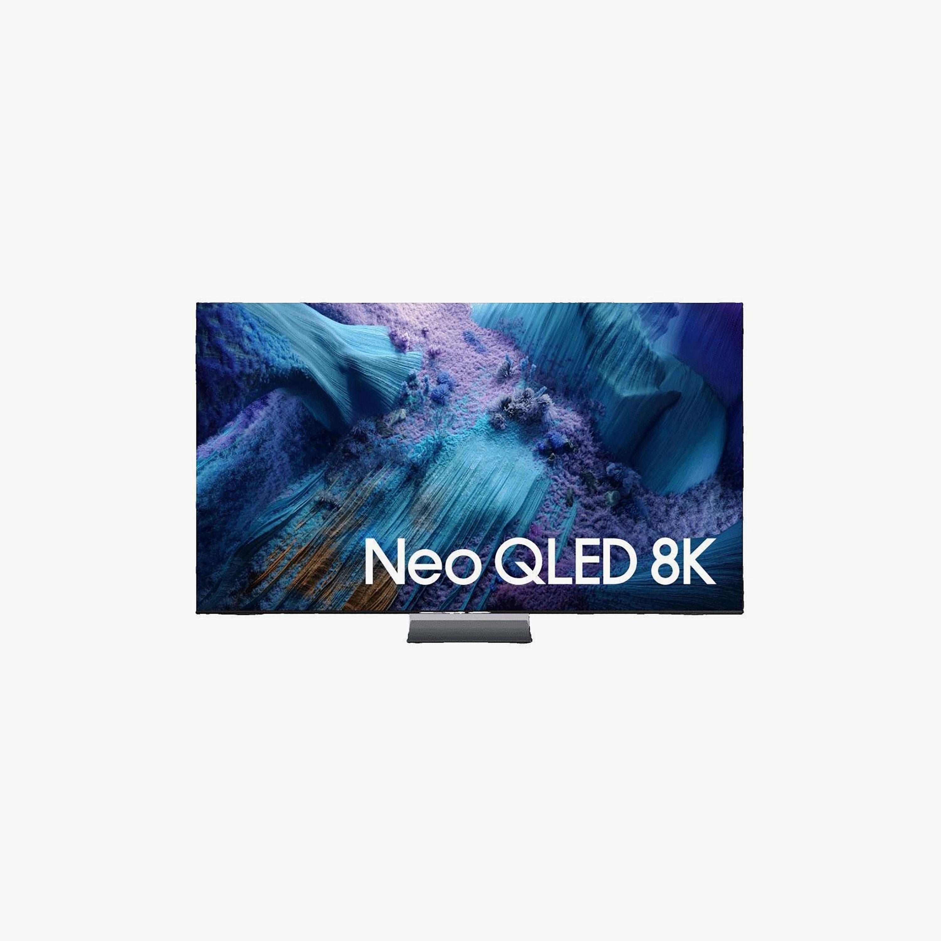 تلفزيون سامسونج 65 بوصة نيو كيو ليد، QN990F، بدقة 8K، معالج NQ8 AI الجيل الثالث، تردد 120 هرتز، مخرج صوت 90 واط، نظام Vision AI الذكي، QA65QN990FUXZN (إصدار 2025) لون أسود-electronics-televisionandvideo-image-1