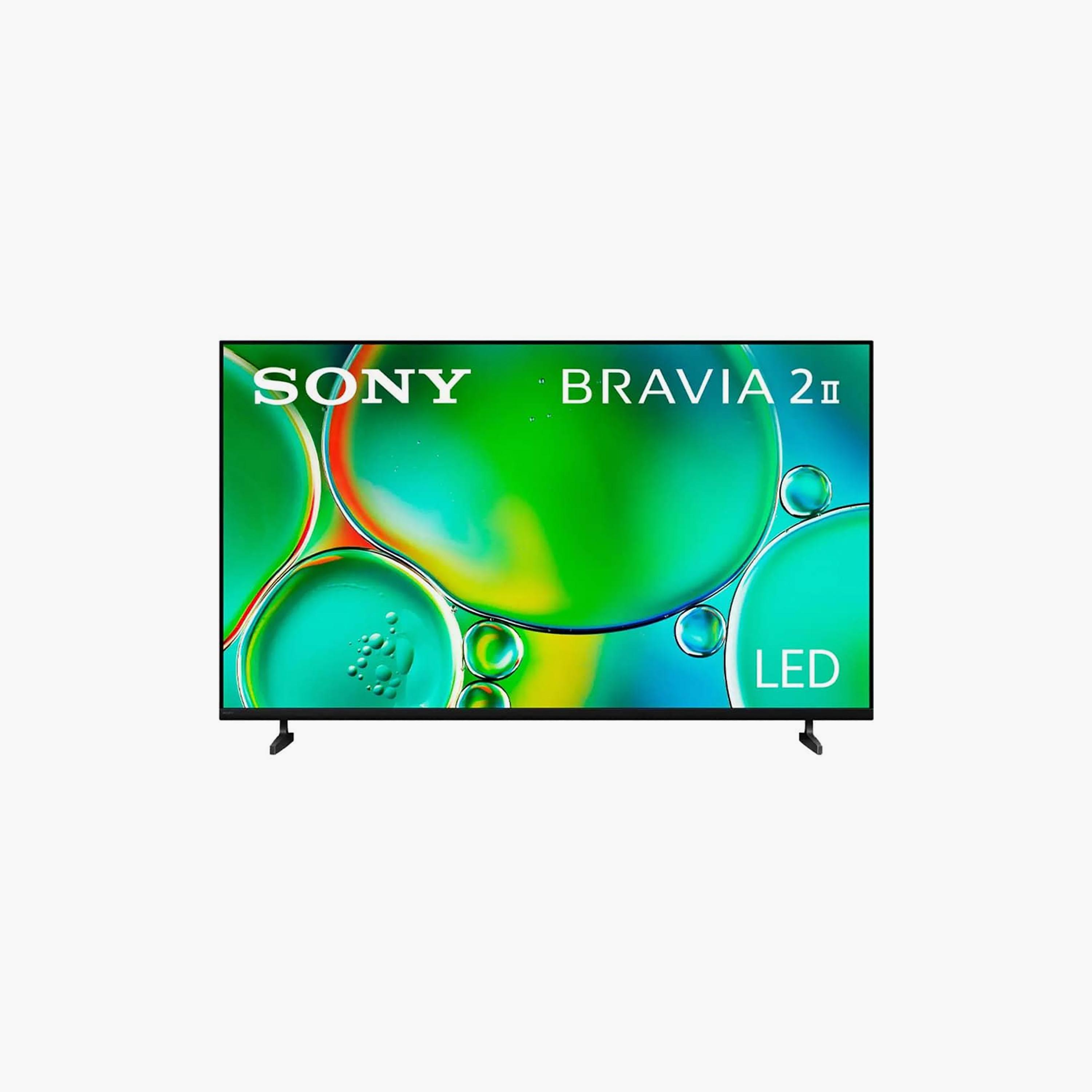 Sony 55 Inch UHD TV, BRAVIA 2 II, 4K, 4K Processor X1, Dolby Support, Multiple Connectivity Options, Google TV Smart TV, K55S20M2 (2025) Black-electronics-televisionandvideo-image-1