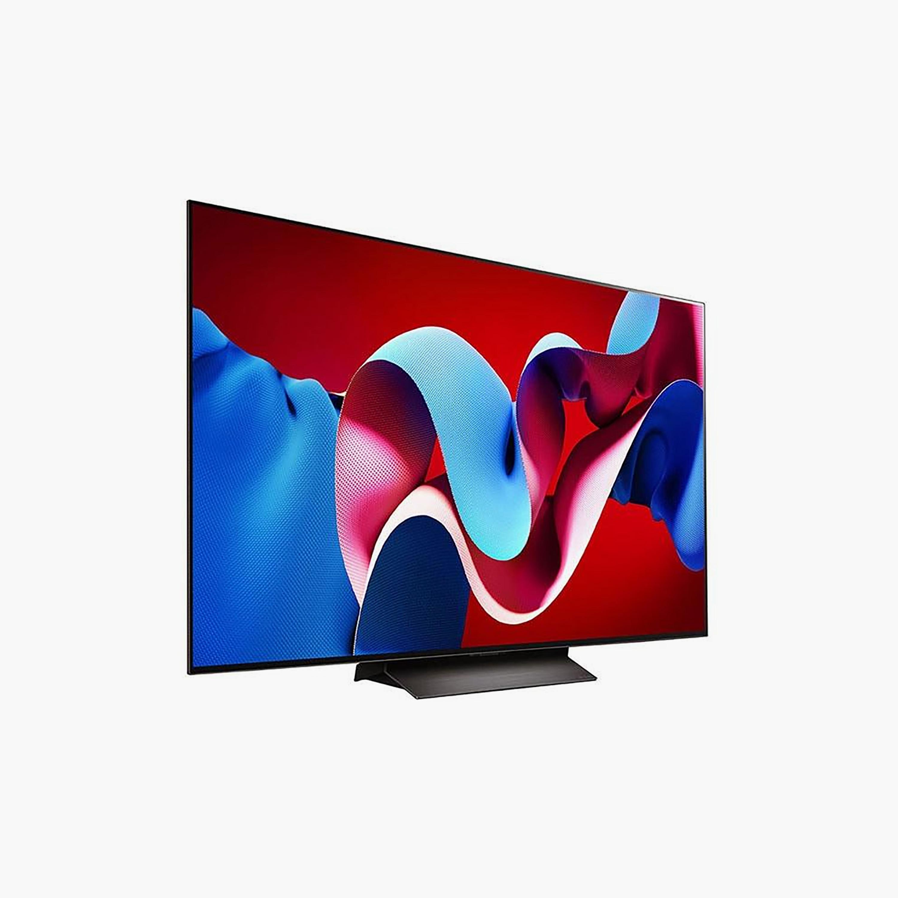 تلفزيون إل جي 77 بوصة أوليد إيفو، C4، بدقة 4K، معالج α9 الجيل السابع، تردد 120 هرتز، دولبي فيجن، نظام webOS الذكي، OLED77C46LA-AMAG (إصدار 2024) لون أسود-electronics-televisionandvideo-image-6