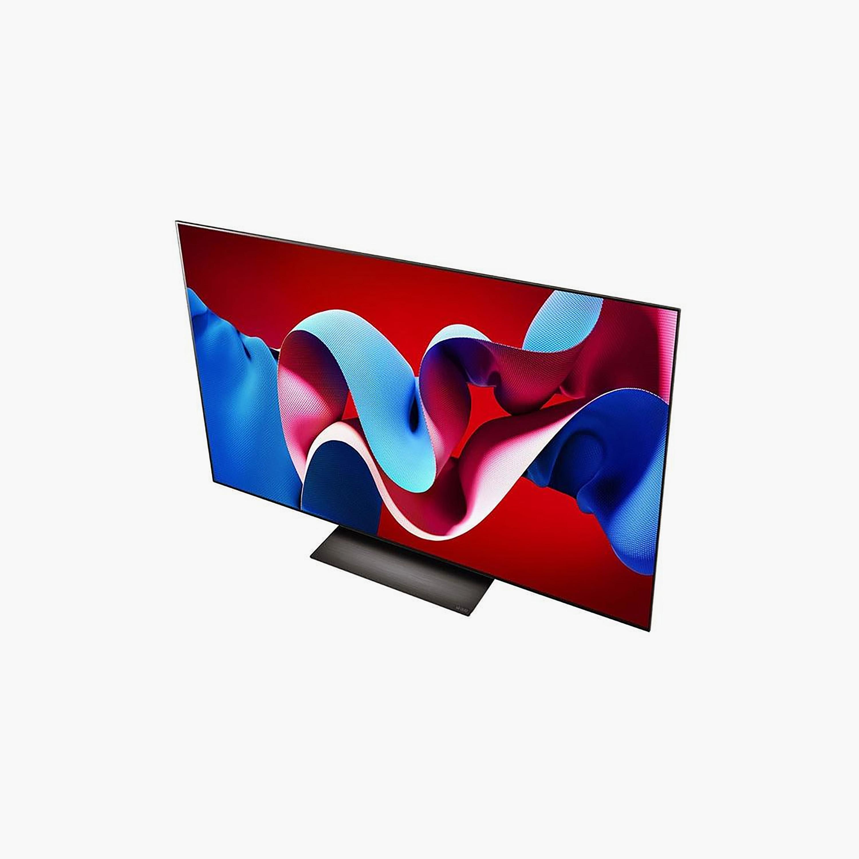 تلفزيون إل جي 77 بوصة أوليد إيفو، C4، بدقة 4K، معالج α9 الجيل السابع، تردد 120 هرتز، دولبي فيجن، نظام webOS الذكي، OLED77C46LA-AMAG (إصدار 2024) لون أسود-electronics-televisionandvideo-image-9