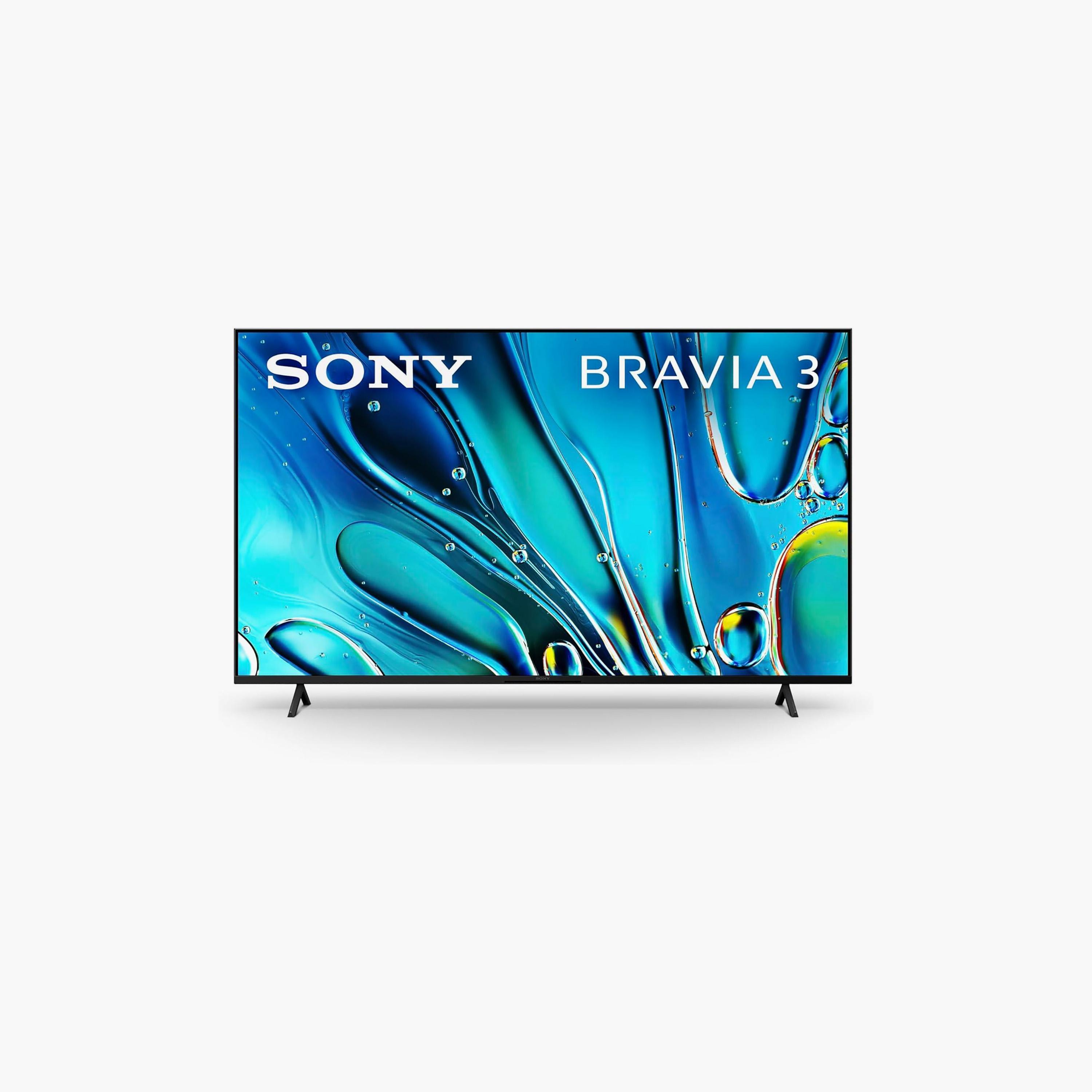 تلفزيون سوني 65 بوصة ليد، Bravia 3، بدقة 4K، معالج 4K HDR X1، تردد 60 هرتز، مخرج صوت 20 واط، نظام أندرويد تي في الذكي، K65S30 لون أسود-electronics-televisionandvideo-image-1