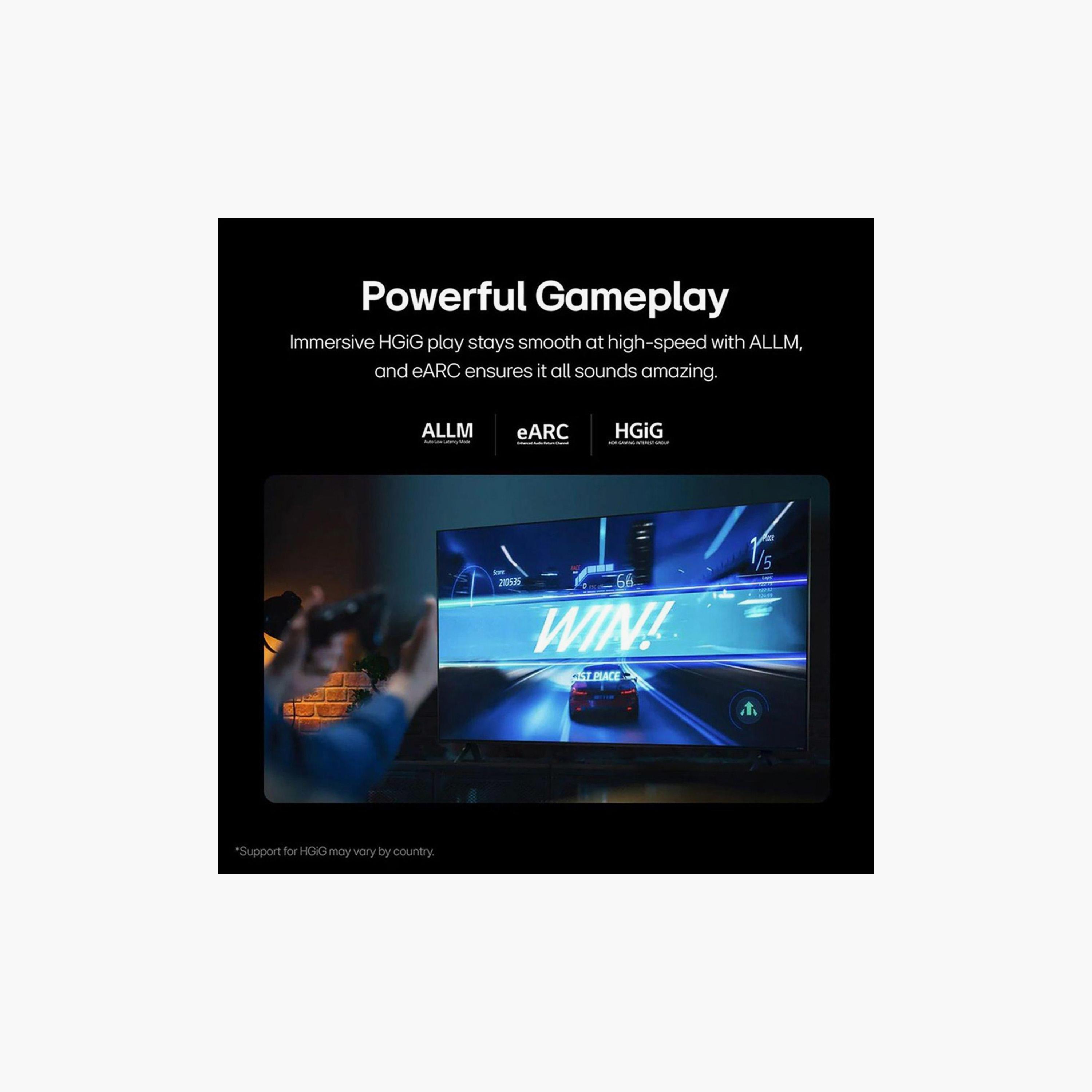 تلفزيون إل جي 75 بوصة كيو إن إي دي، QNED80، بدقة 4K، معالج α5 الجيل السابع، تردد 60 هرتز، مخرج صوت 20 واط، دعم HDR10، نظام webOS الذكي، 75QNED80T6B-AMAE (إصدار 2024) لون أسود-electronics-televisionandvideo-image-8