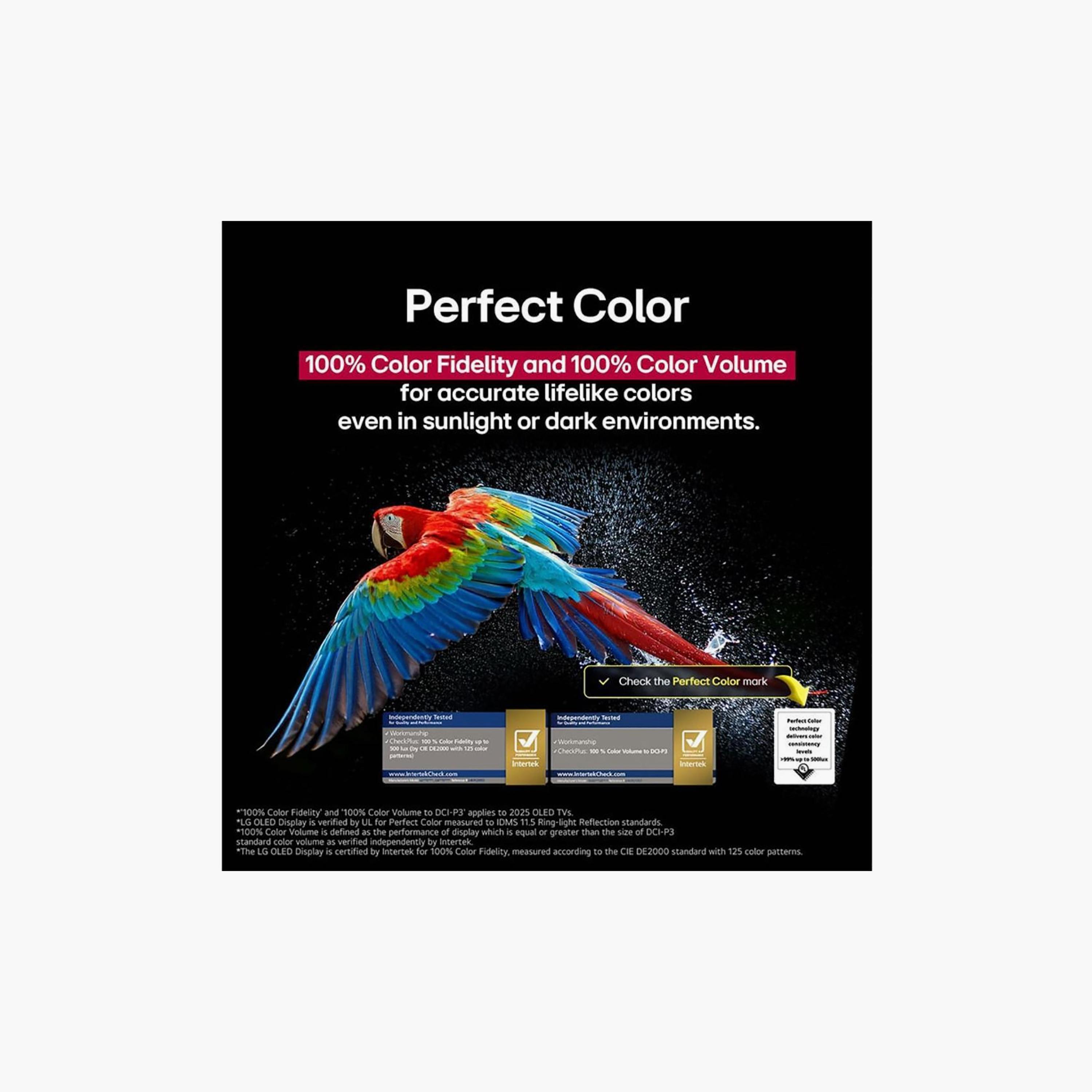 LG 55 Inch OLED evo TV, C5, 4K, α9 AI Processor 4K Gen8, 120Hz Refresh Rate, 40W Sound Output, Dolby Support, webOS Smart TV, OLED55C56LA-AMAG (2025) Black-electronics-televisionandvideo-image-2