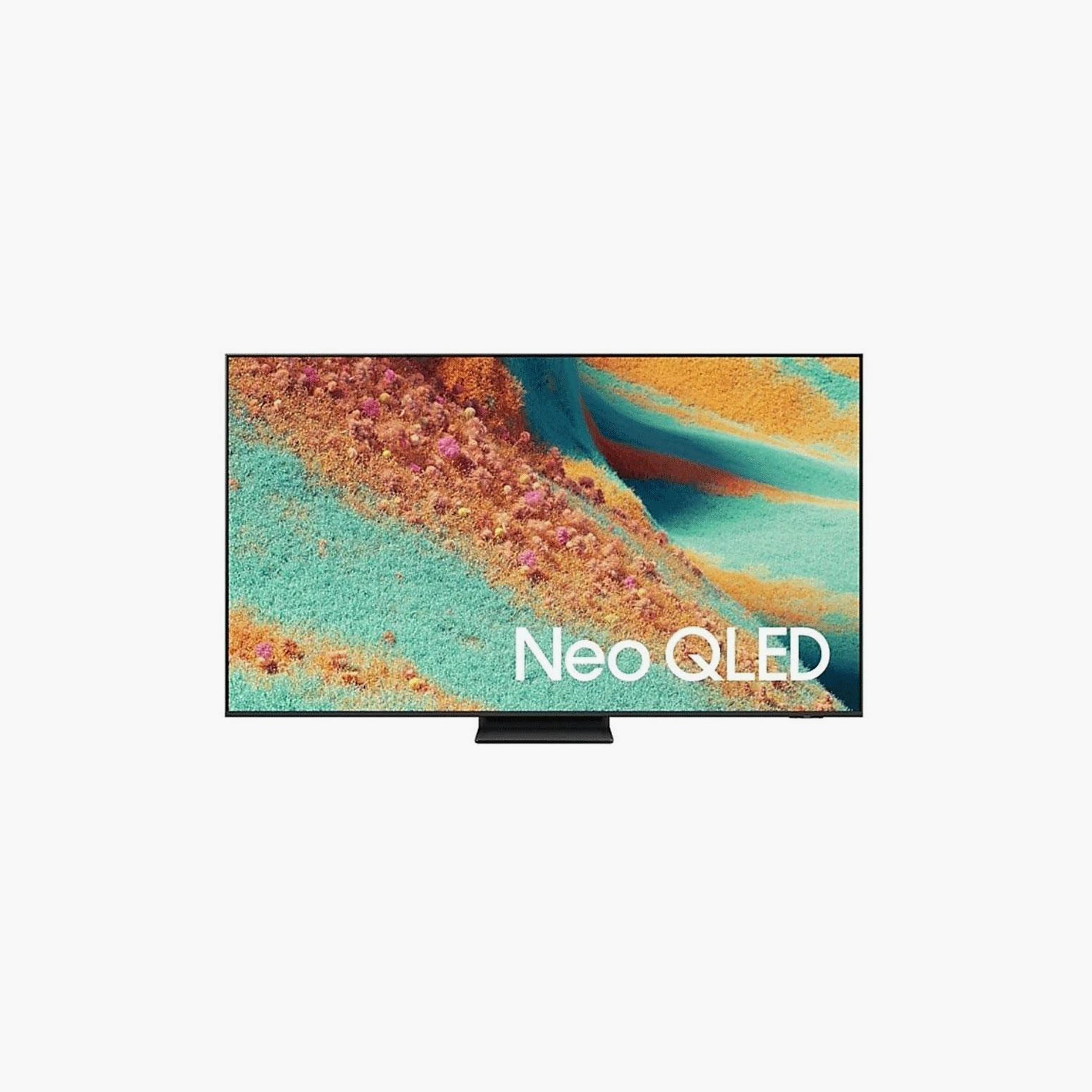 Samsung 55 Inch Neo QLED TV, QN85F, 4K, NQ4 AI Gen2 Processor, 100Hz Refresh Rate, 40W Sound Output, Multiple Connectivity Options, Vision AI Smart TV, QA55QN85FAUXZN (2025) Black-electronics-televisionandvideo-image-1