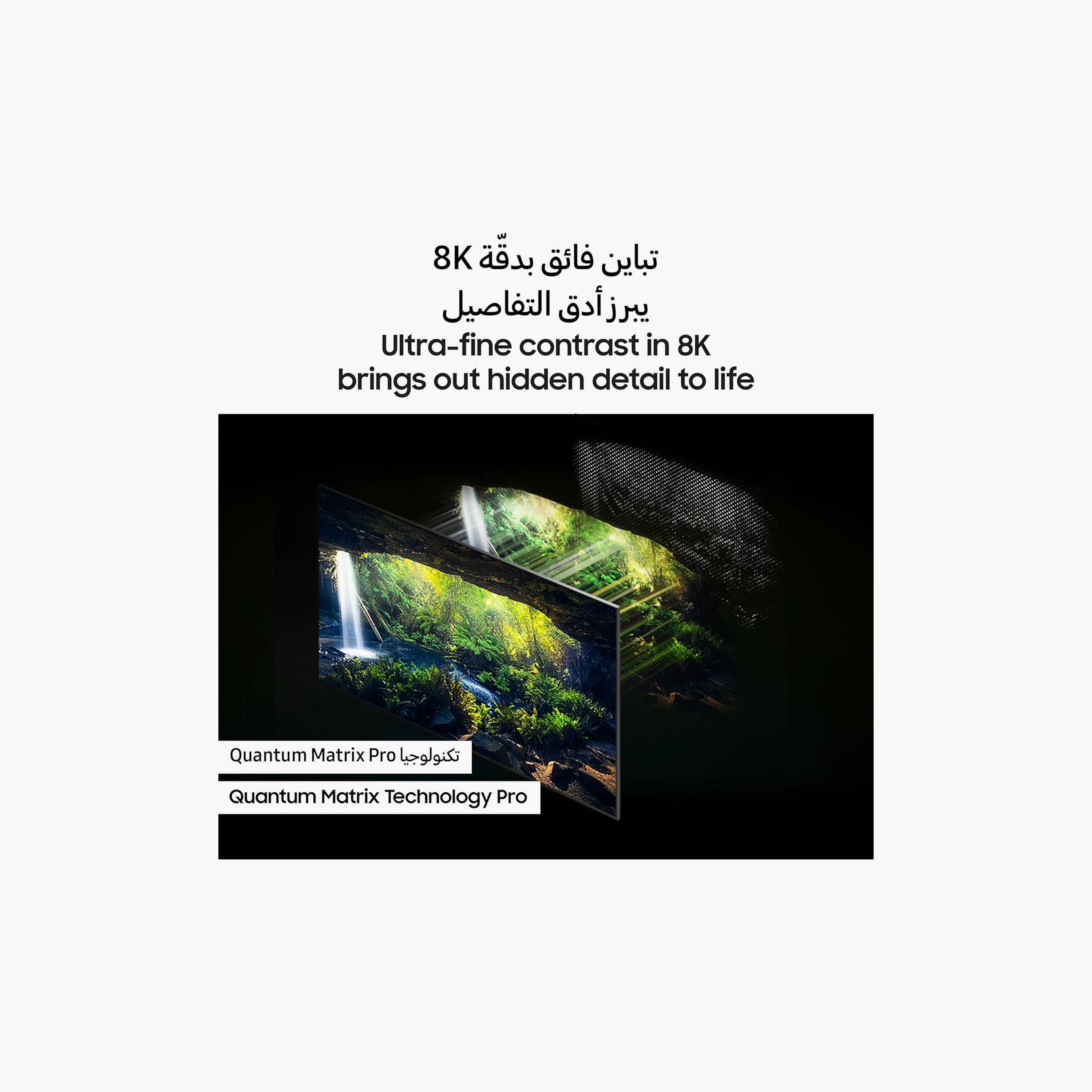 تلفزيون سامسونج 65 بوصة نيو كيو ليد، QN800D، بدقة 8K، معالج NQ8 AI الجيل الثاني، تقنية OLED HDR+، نظام تايزن الذكي، QA65QN800DUXZN (إصدار 2024)-electronics-televisionandvideo-image-5