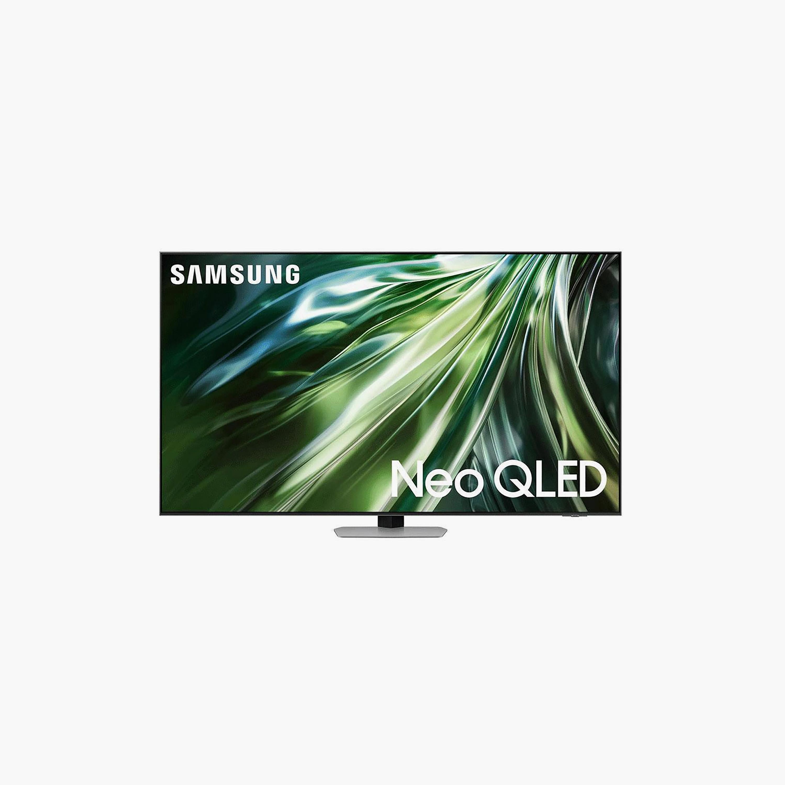 تلفزيون سامسونج 75 بوصة نيو كيو ليد، QN90D، بدقة 4K، معالج NQ4 AI الجيل الثاني، Neo Quantum HDR+، نظام تايزن الذكي، QA75QN90DAUXZN لون أسود-electronics-televisionandvideo-image-1