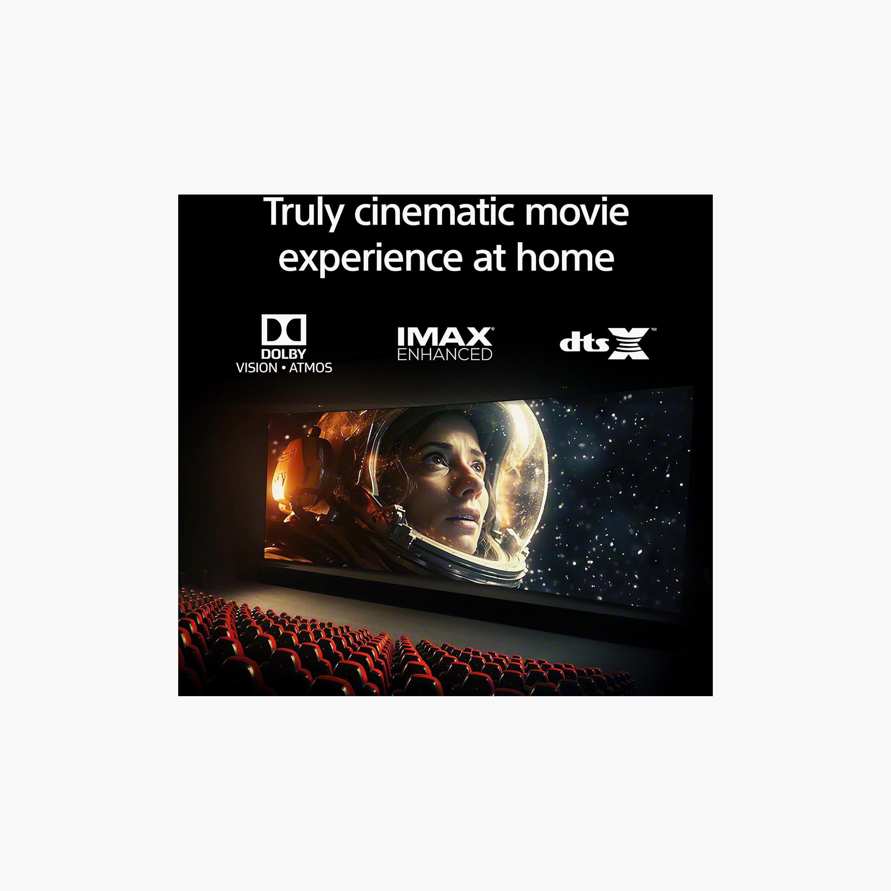 تلفزيون سوني 77 بوصة أوليد، BRAVIA 8، بدقة 4K، معالج XR، تردد 120 هرتز، مخرج صوت 50 واط، نظام غوغل تي في الذكي، K-77XR80 (إصدار 2024) لون فضي داكن-electronics-televisionandvideo-image-7