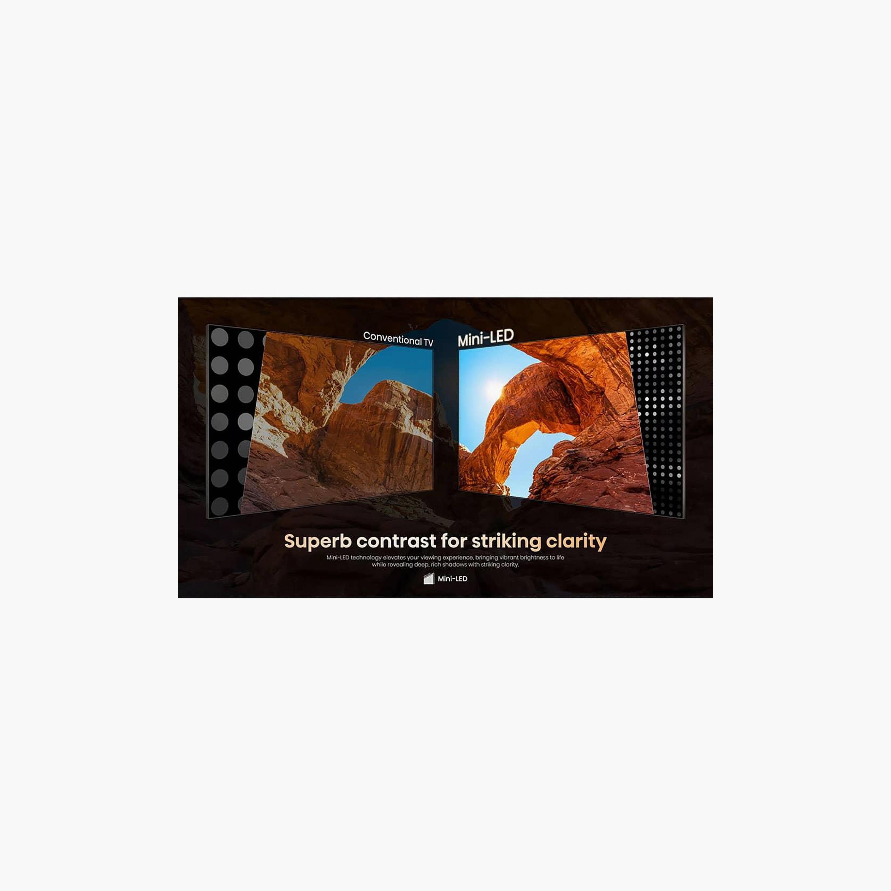تلفزيون هايسنس 55 بوصة يو ليد، U6Q PRO، بدقة 4K، معالج MT9618، تردد 60 هرتز، مخرج صوت 40 واط، نظام VIDAA الذكي، 55U6Q PRO (إصدار 2025) لون أسود-electronics-televisionandvideo-image-6