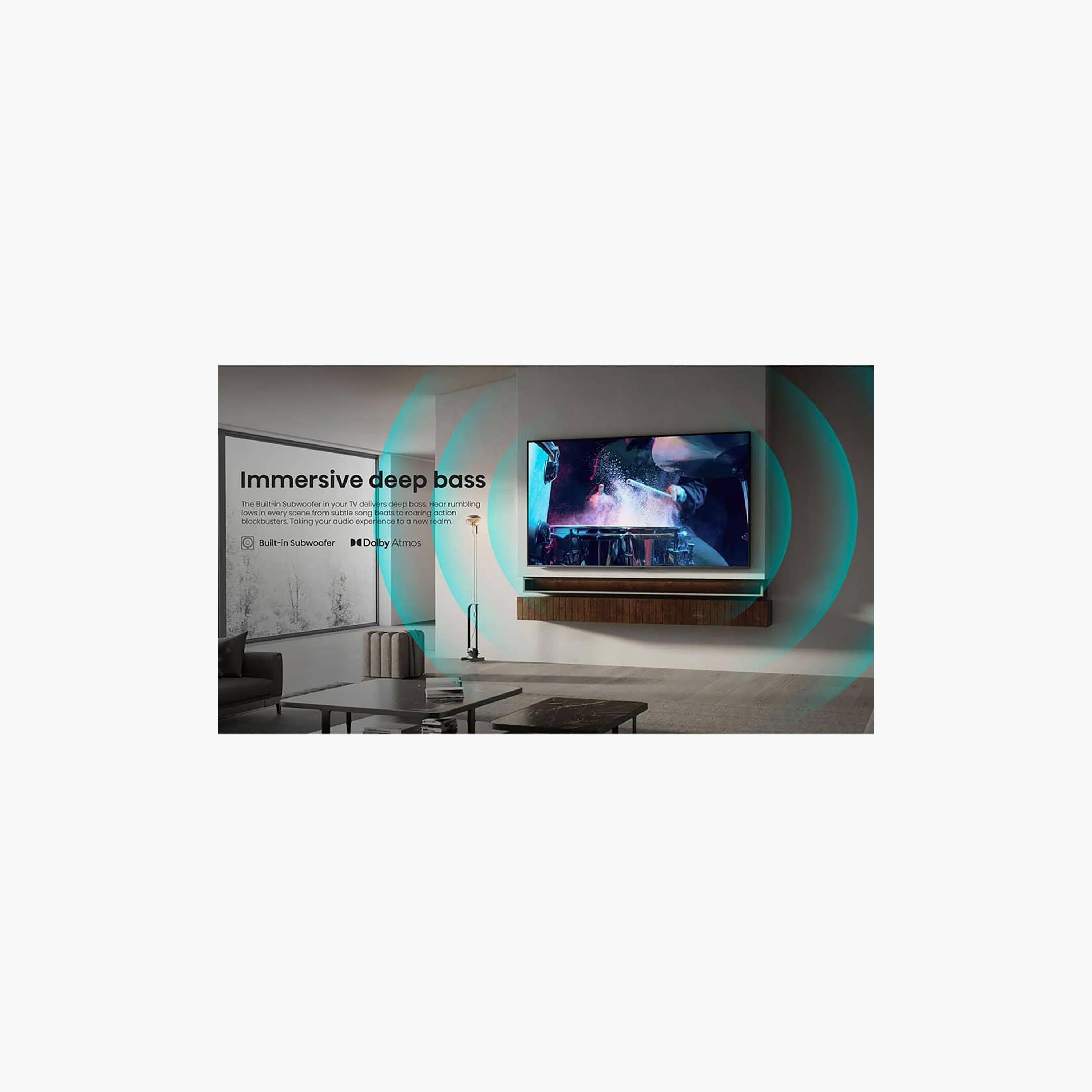 تلفزيون هايسنس 55 بوصة يو ليد، U6Q PRO، بدقة 4K، معالج MT9618، تردد 60 هرتز، مخرج صوت 40 واط، نظام VIDAA الذكي، 55U6Q PRO (إصدار 2025) لون أسود-electronics-televisionandvideo-image-9