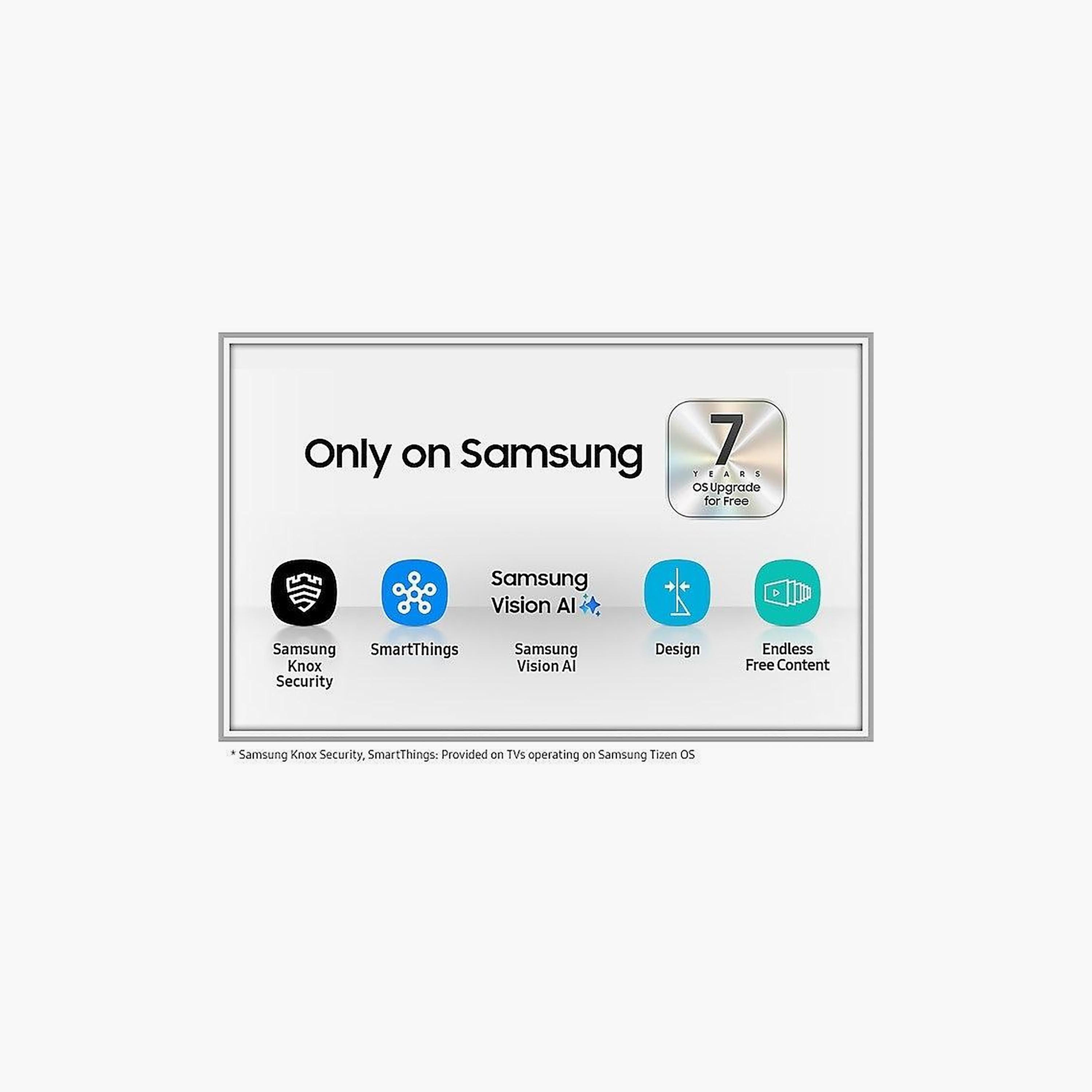 Samsung 75 Inch Neo QLED TV, QN85F, 4K, NQ4 AI Gen2 Processor, 100Hz Refresh Rate, 40W Sound Output, Multiple Connectivity Options, Vision AI Smart TV, QA75QN85FAUXZN (2025) Black-electronics-televisionandvideo-image-4
