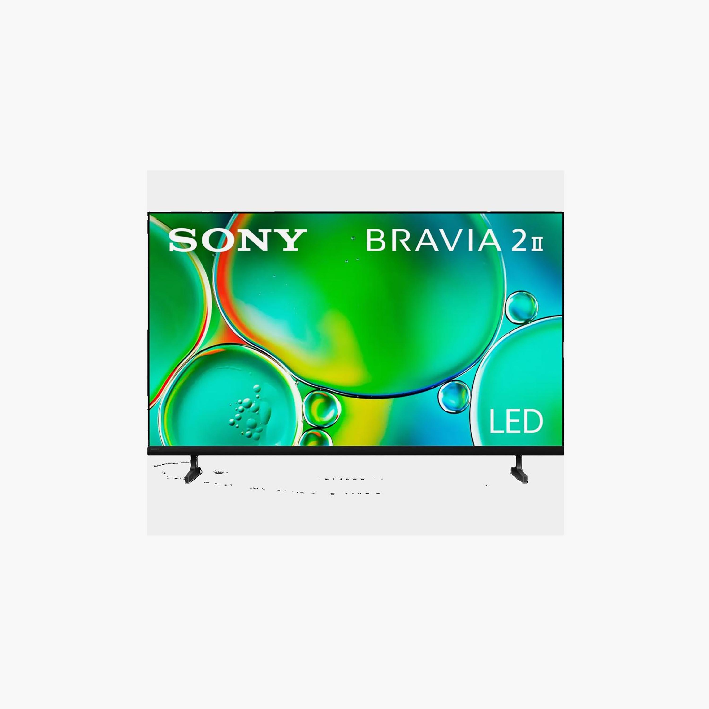 Sony 65 Inch LED TV, BRAVIA 2 II, 4K, X1 Processor, Multiple Connectivity Options, HDR Support, Android TV Smart TV, K65S20M2 (2025) Black-electronics-televisionandvideo-image-1
