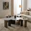 GLAMOURE HOME 5-Piece Ceramic Top Coffee Table and Side Table Set-InfluencerCodes_Ramadan26_All_20012026-image-1