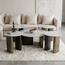 GLAMOURE HOME 5-Piece Ceramic Top Coffee Table and Side Table Set-InfluencerCodes_Ramadan26_All_20012026-image-2