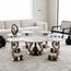 GLAMOURE HOME 7-Piece Ceramic Top Coffee Table and Side Table Set-InfluencerCodes_Ramadan26_All_20012026-image-3