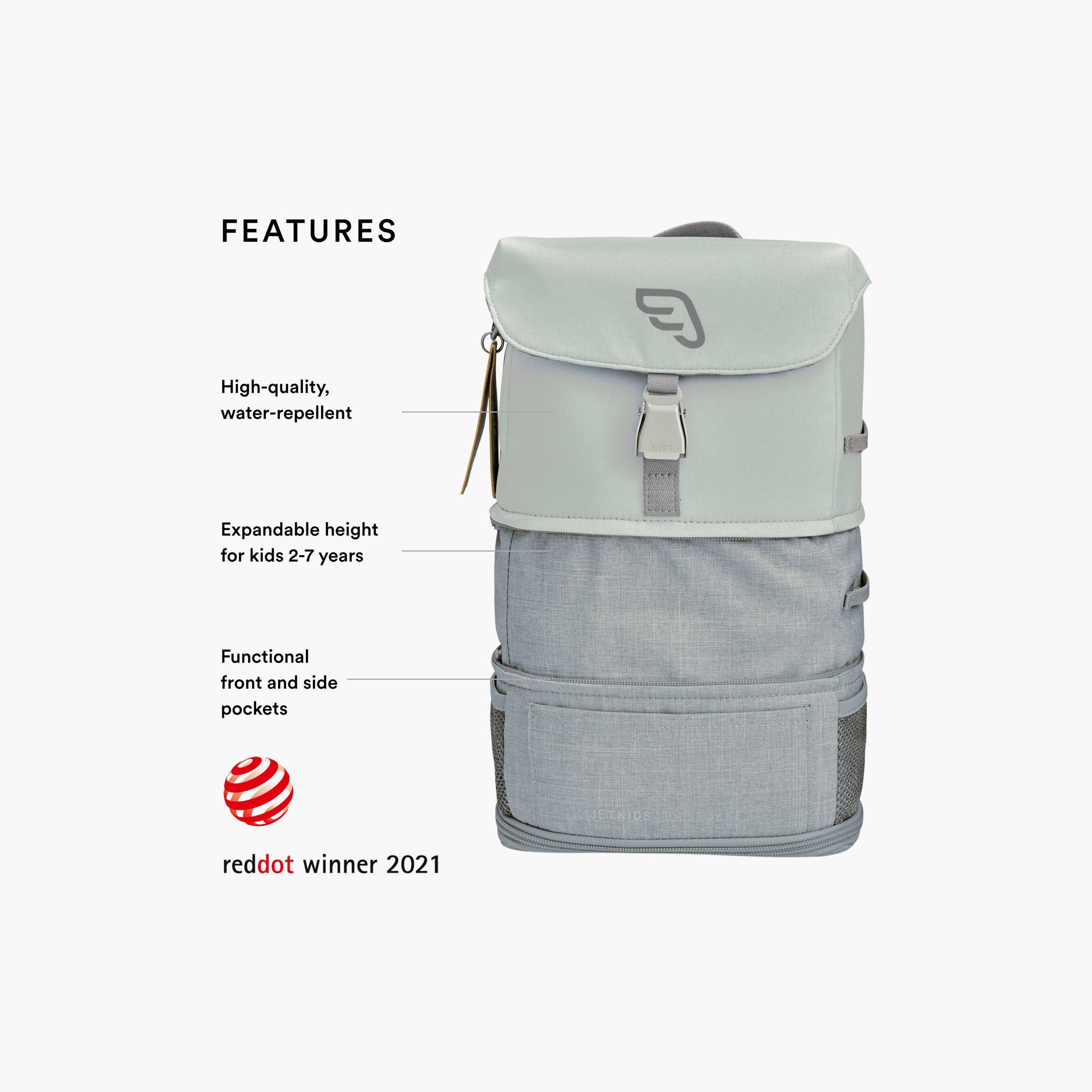 Stokke Jetkids Crew Backpack with Seat Pad & Captain Stripes-baby-gear-travelaccessories-image-2
