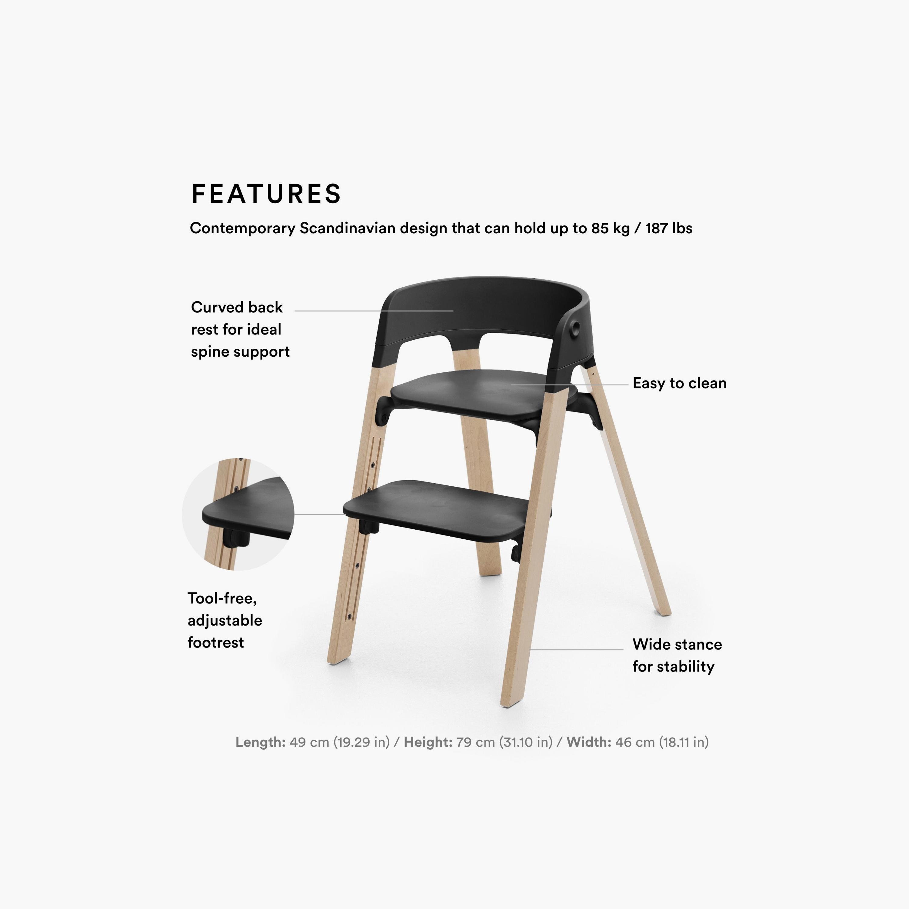 Stokke 5-In-1 Steps Highchair-baby-feeding-highchairsandboosters-image-9