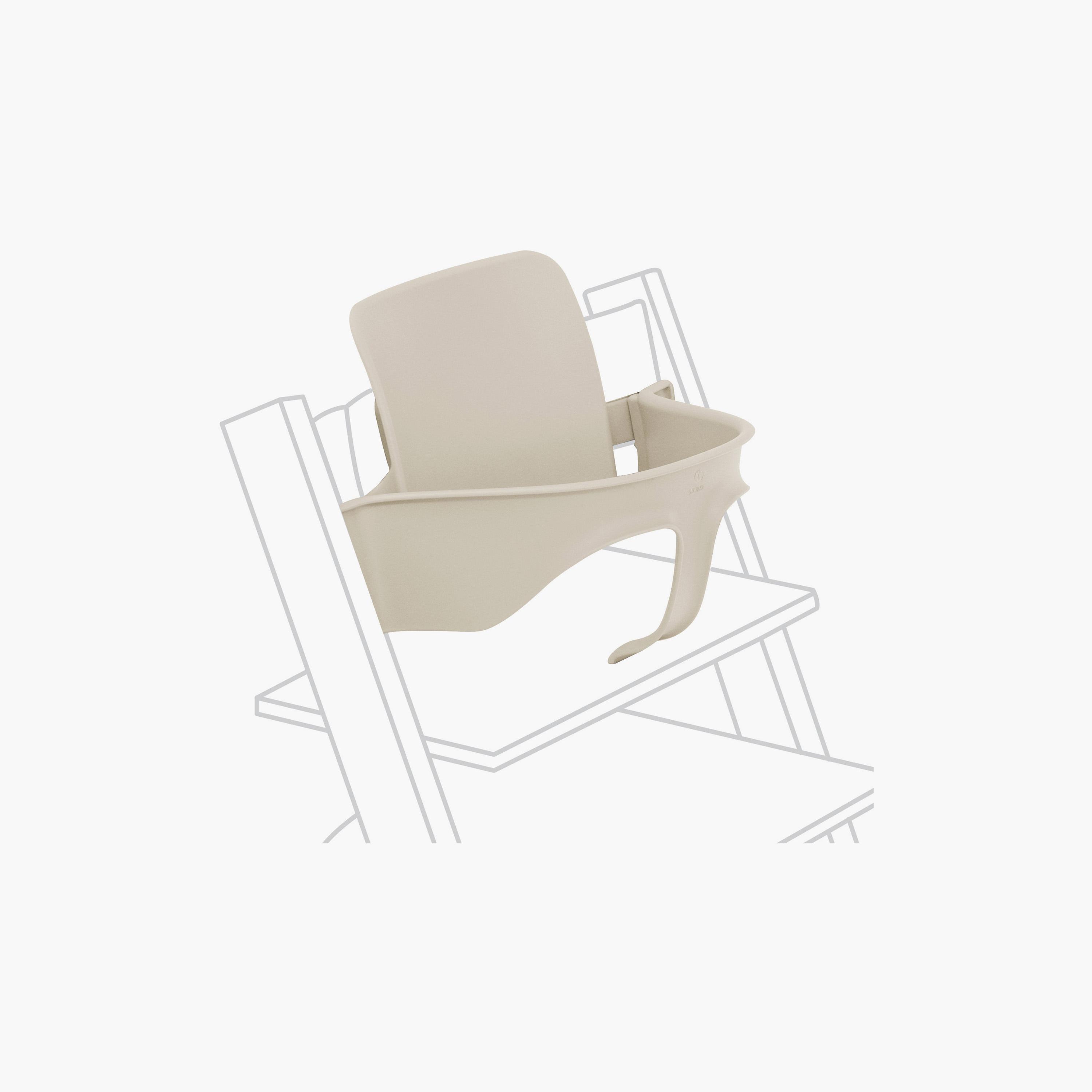 Stokke Tripp Trapp Baby Set Backrest & Rail with Extended Gliders-baby-feeding-highchairsandboosters-image-1