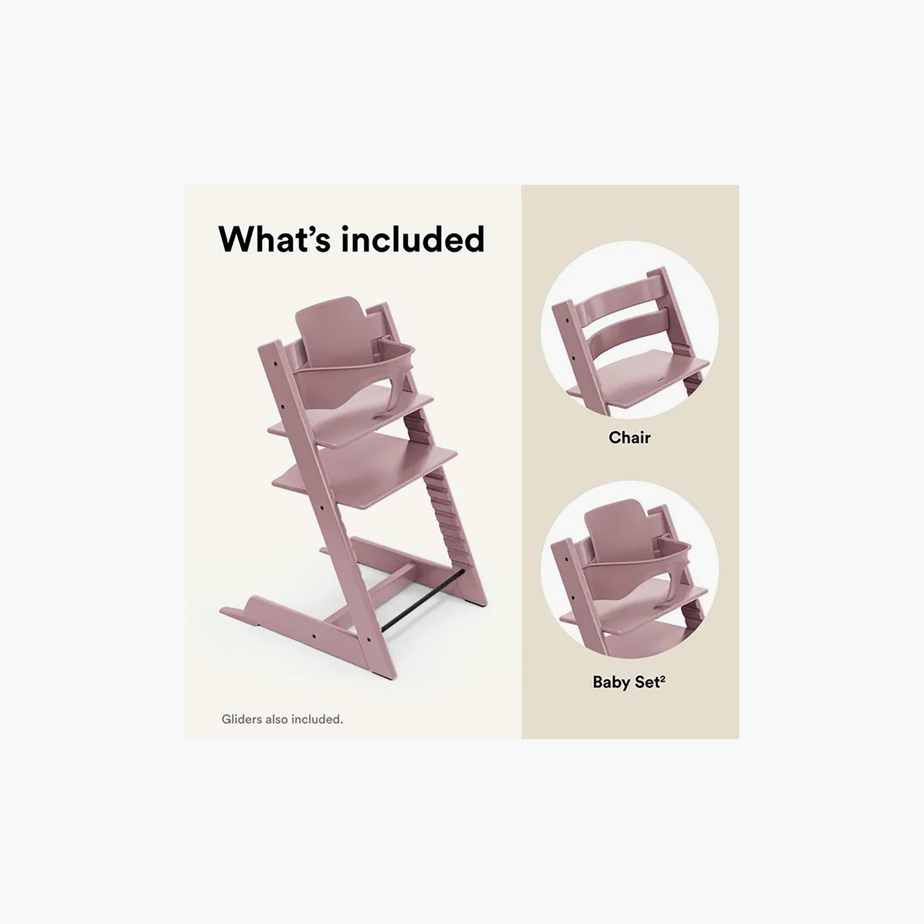 Stokke Tripp Trapp Highchair & Baby Set-baby-feeding-highchairsandboosters-image-4