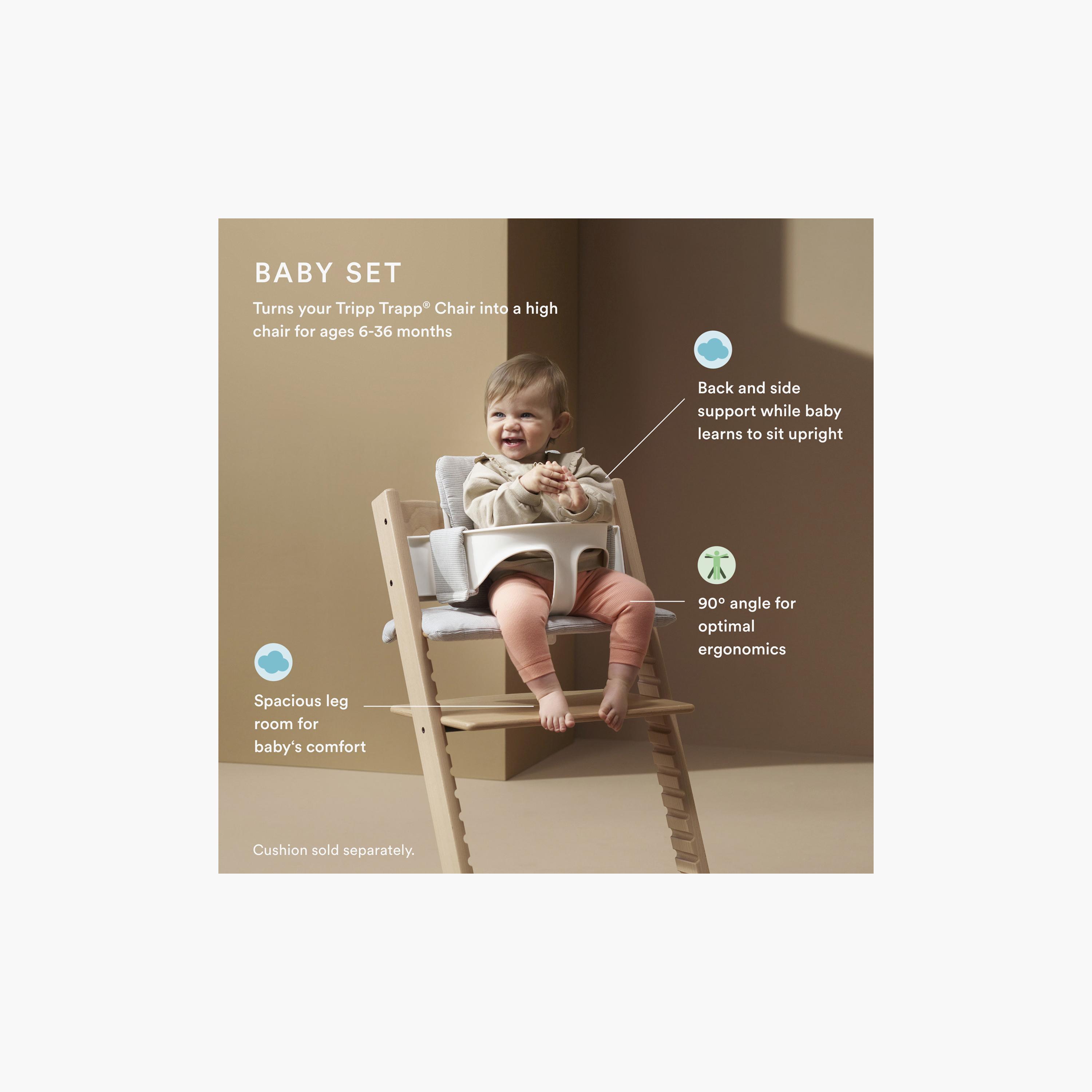 Stokke Tripp Trapp Chair with Baby Set & Newborn Set-baby-feeding-highchairsandboosters-image-6