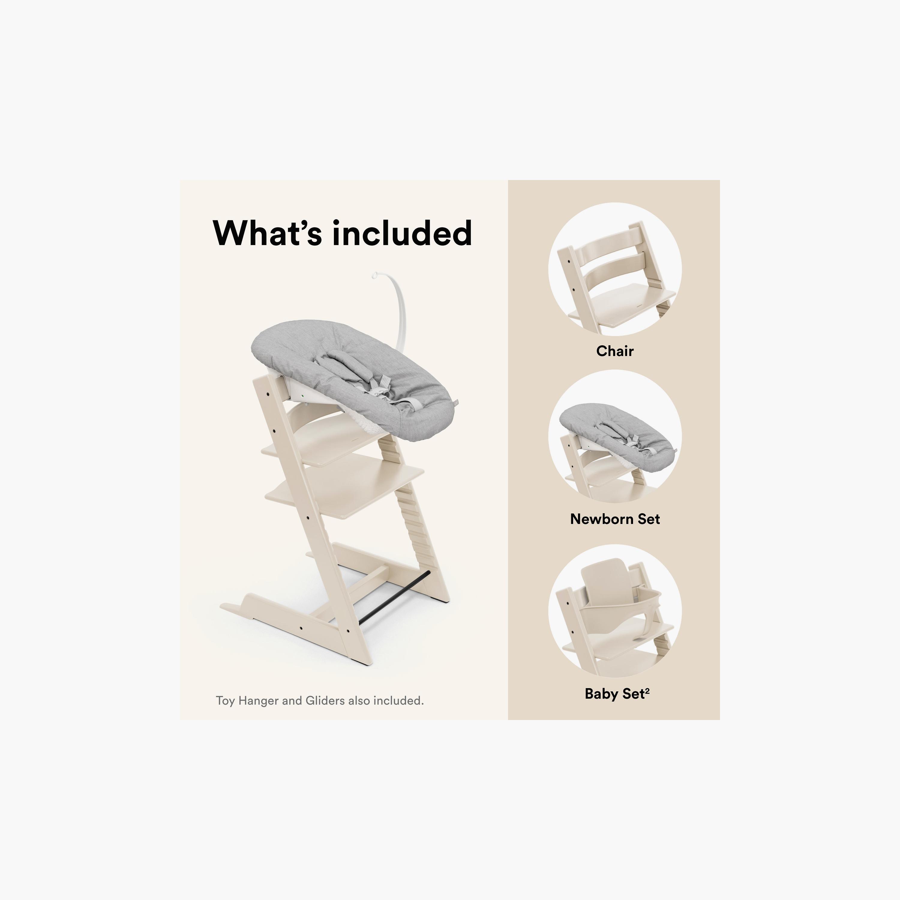 Stokke Tripp Trapp Chair with Baby Set & Newborn Set-baby-feeding-highchairsandboosters-image-9