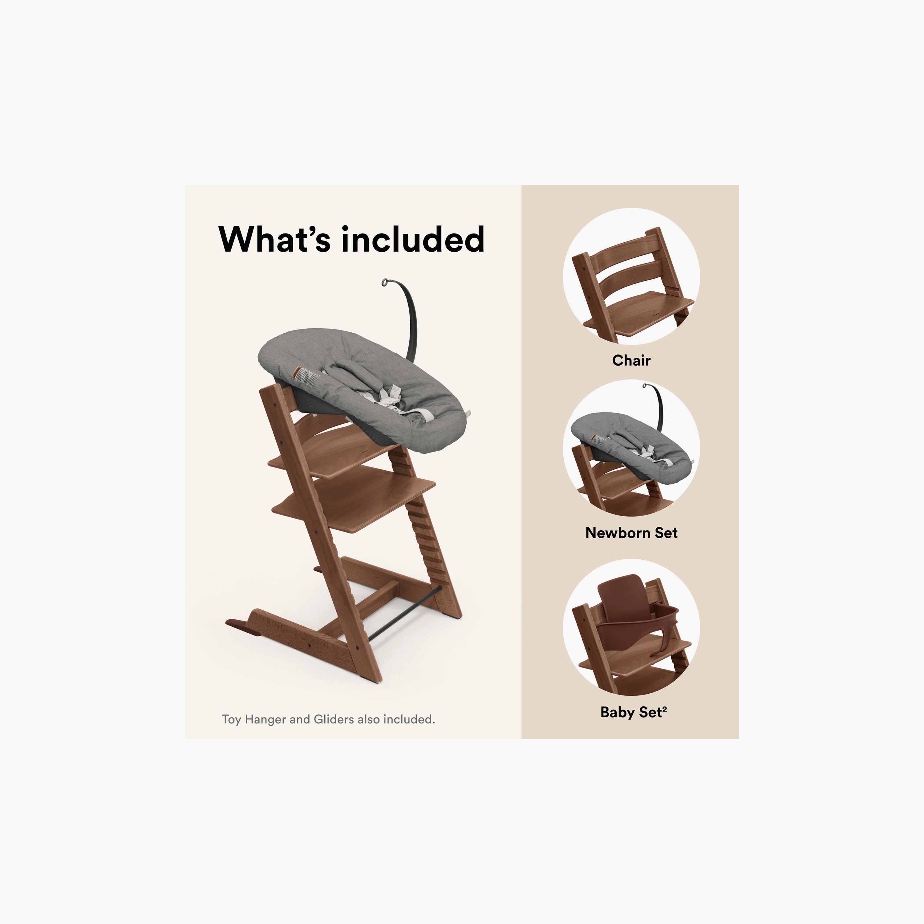 Stokke Tripp Trapp Chair with Baby Set & Newborn Set-baby-feeding-highchairsandboosters-image-9